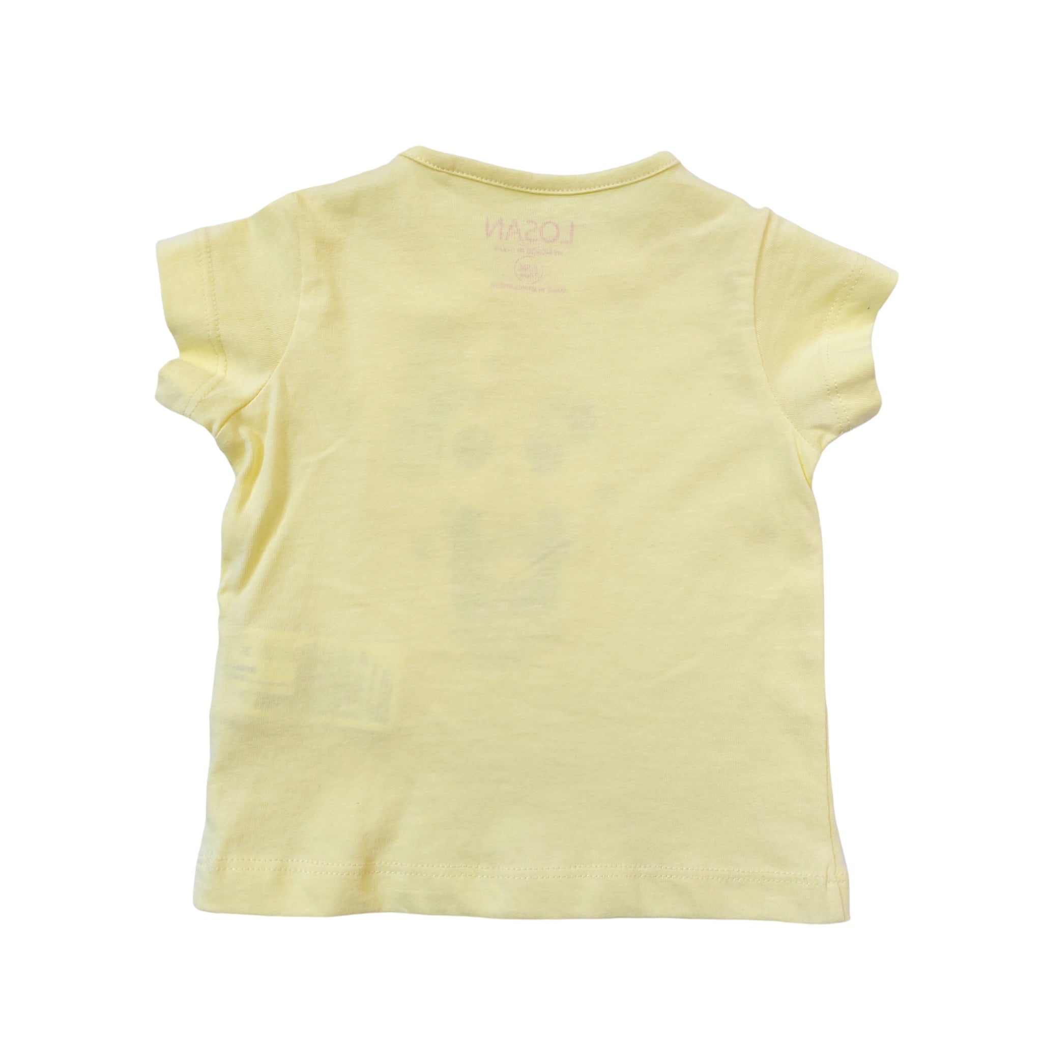 Playera Panda Manga Corta "Always With You" Para Bebé Niña Losan
