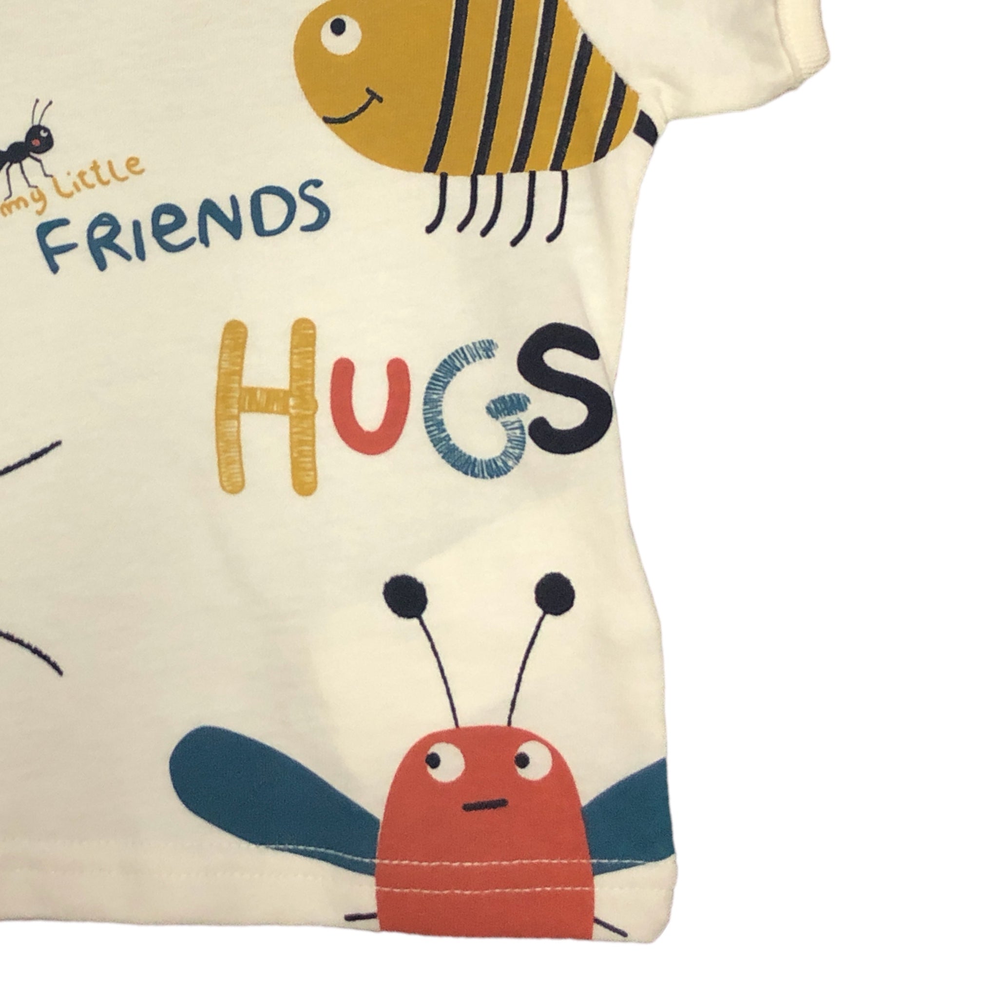 Playera manga corta "my Little FRIENDS HUGS" para bebé niño Losan