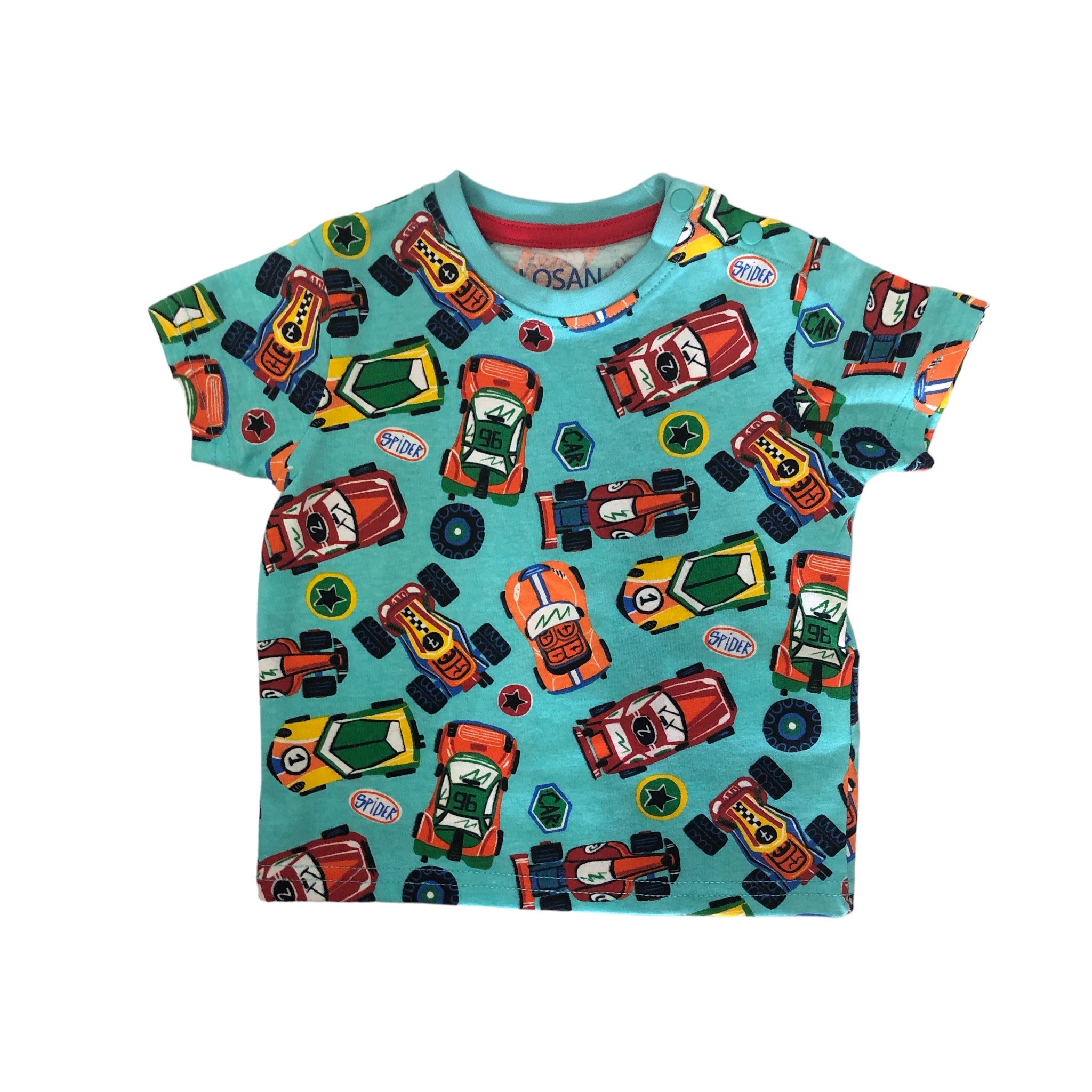 Playera Carritos Para Bebé Niño Losan