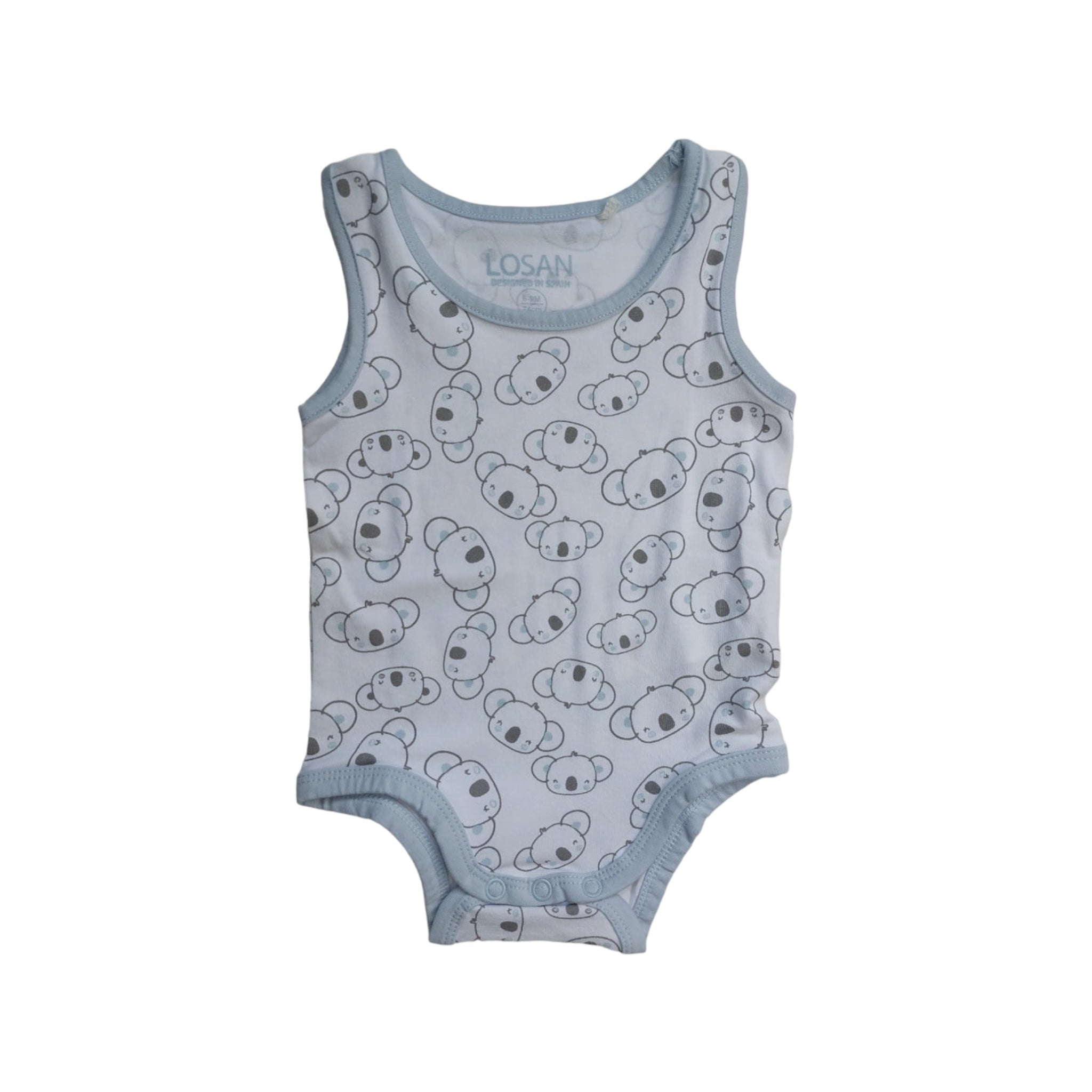 Pañaleros Manga Corta Para Bebé Niño "Calm Mood" Losan