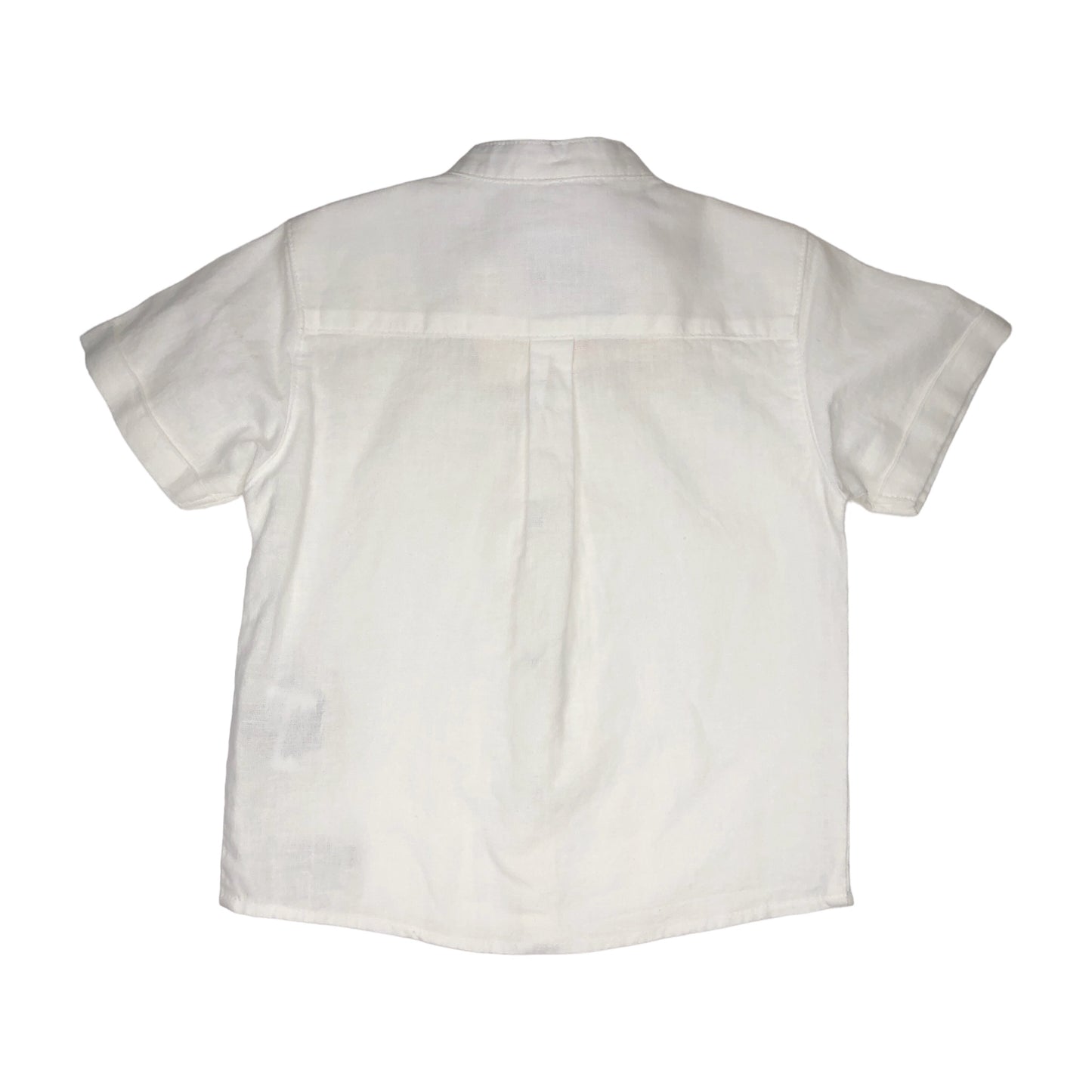 Camisa manga corta blanca para bebé niño Losan