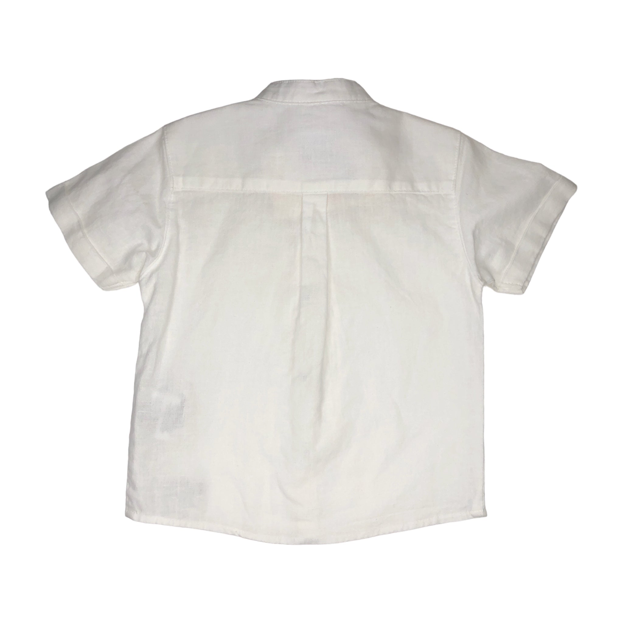 Camisa manga corta blanca para bebé niño Losan