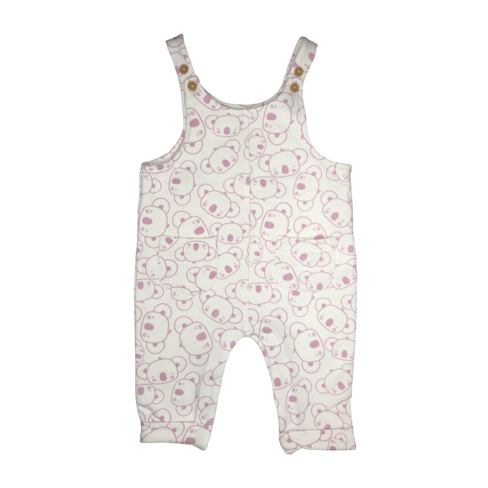 Overol Con Estampado De Koalas Para Bebé Niña Losan