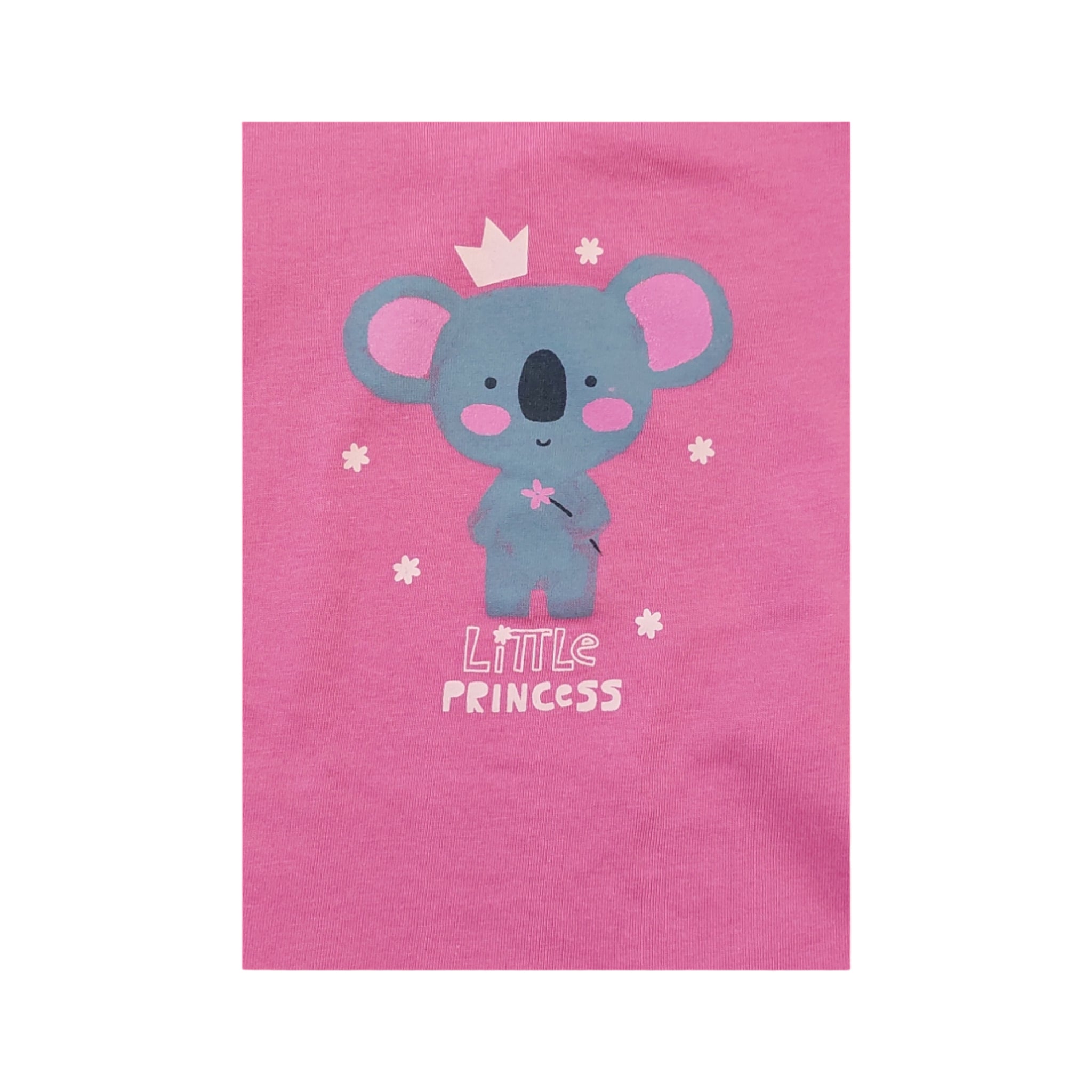 Playera Koala Manga Corta "Little Princess" Para Bebé Niña Losan