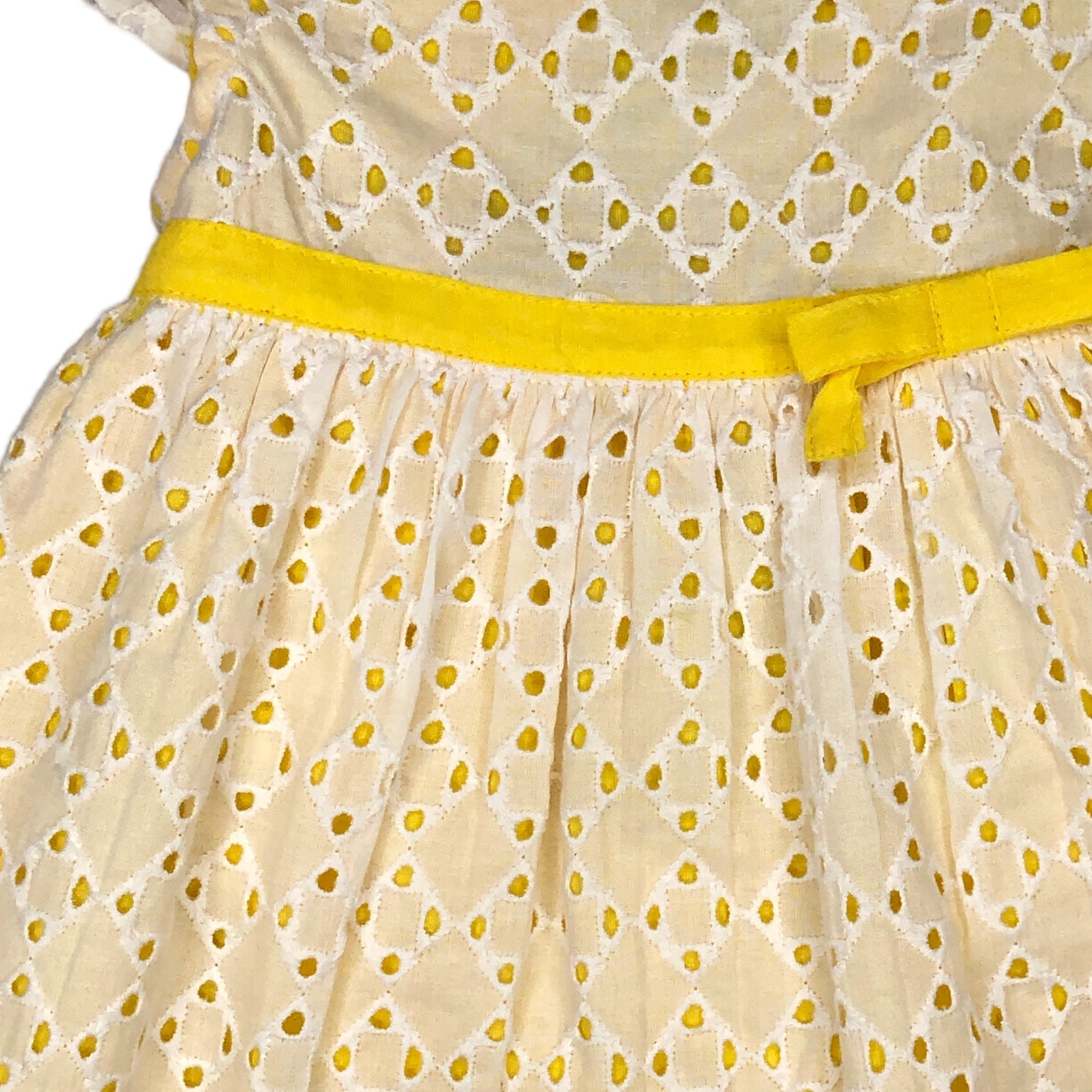 Vestido amarillo con braguita para bebé niña Losan