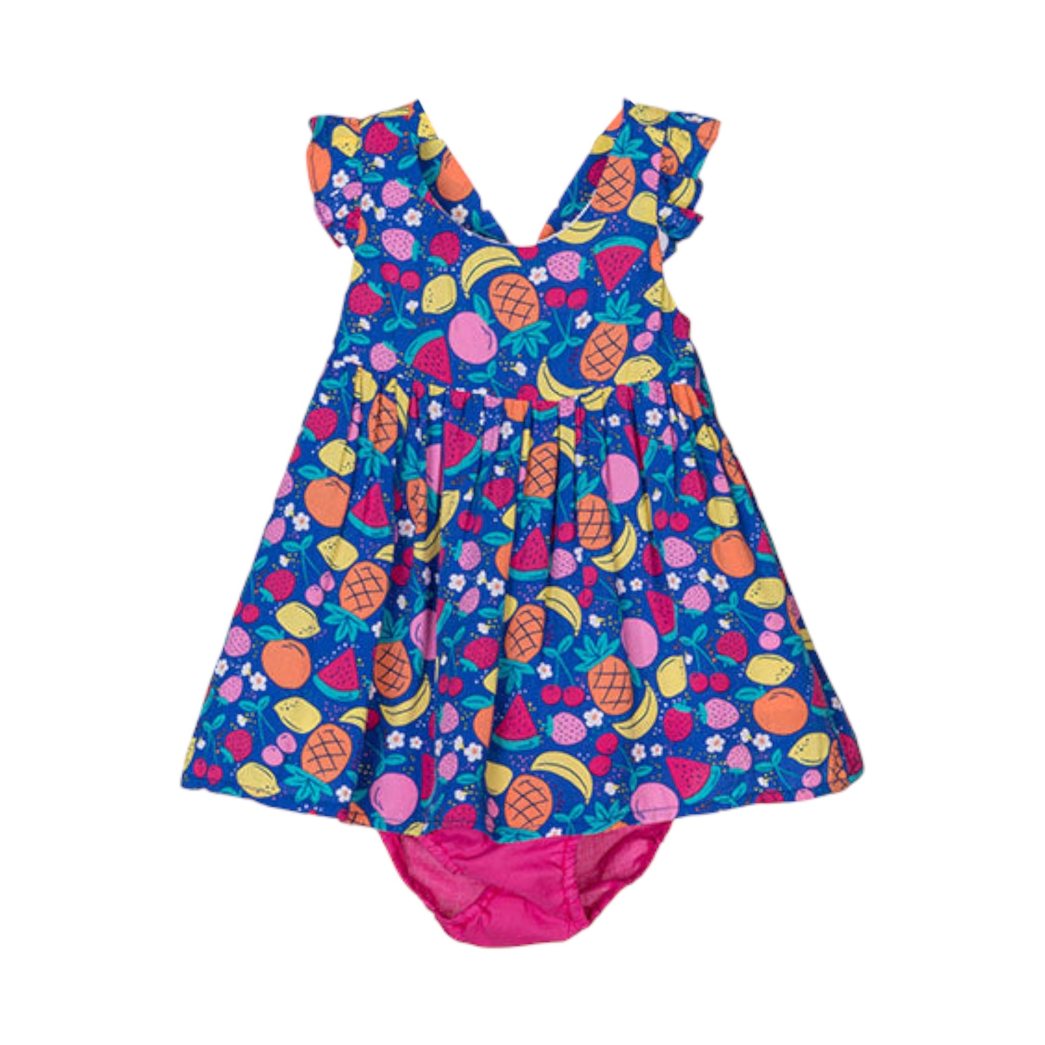 Conjunto De Vestido Y Braguita Para Bebé Niña Losan