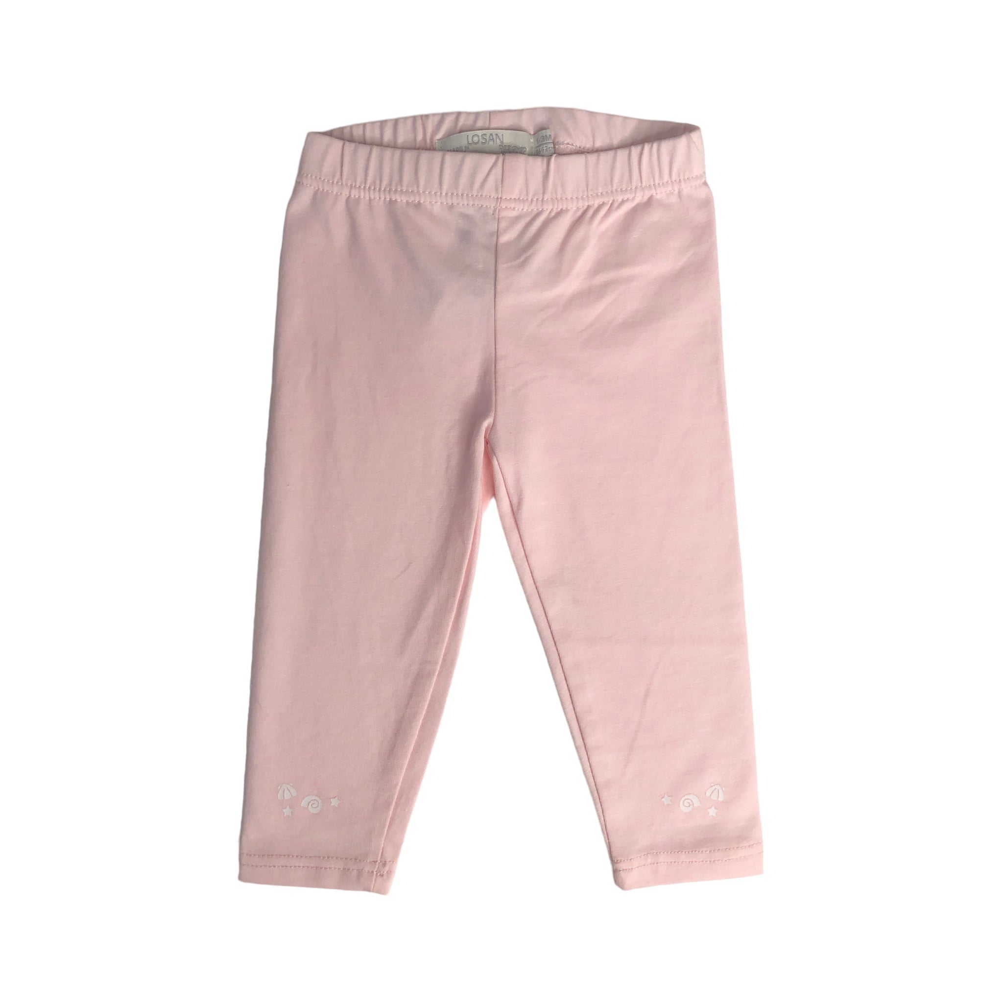 Conjunto De Camiseta "Beach's Day" Y Legging Para Bebé Niña Losan