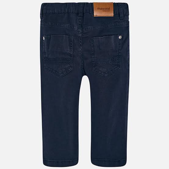Pantalón Marino Básico Corte Regular Fit Para Bebé Niño Mayoral
