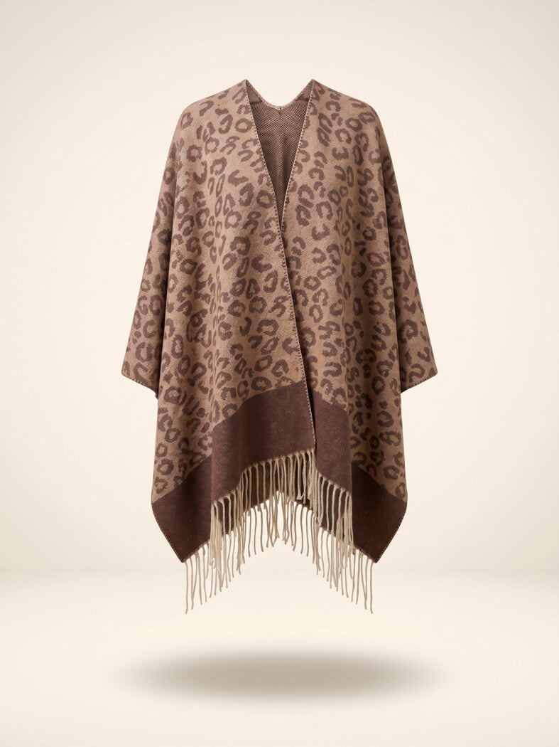Capa Cafe Animal Print Flecos MUSSI