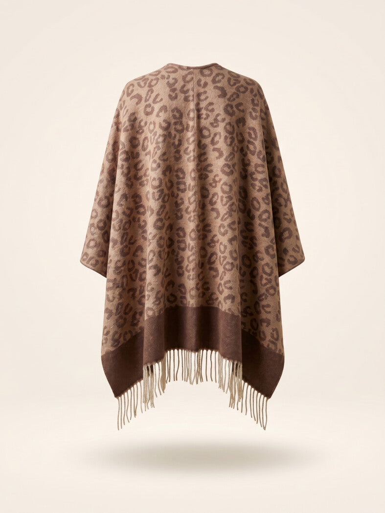 Capa Cafe Animal Print Flecos MUSSI