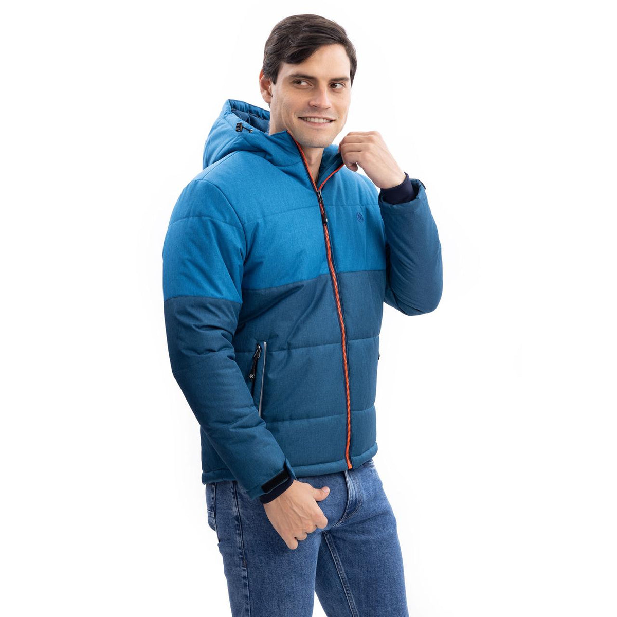 Chamarra Azul Acolchada Para Hombre Nautica Jeans