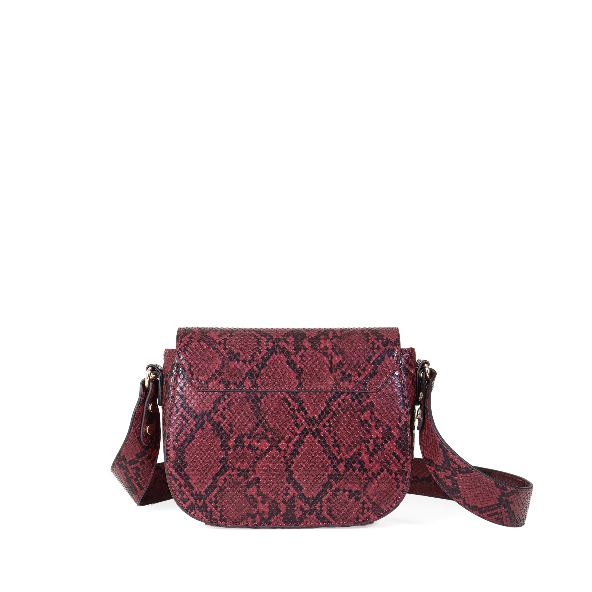 Bolsa Crossbody Look Animal Skin color Morado Cloe