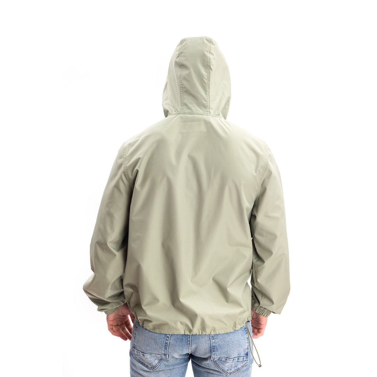 Chamarra Verde Olivo Bolsillo Frontal Para Hombre Nautica Jeans