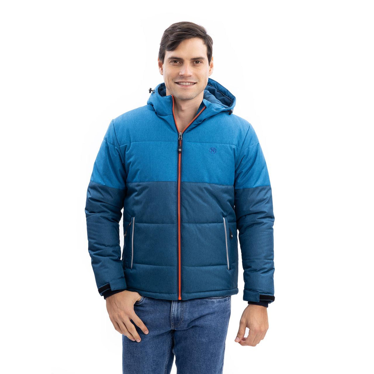 Chamarra Azul Acolchada Para Hombre Nautica Jeans