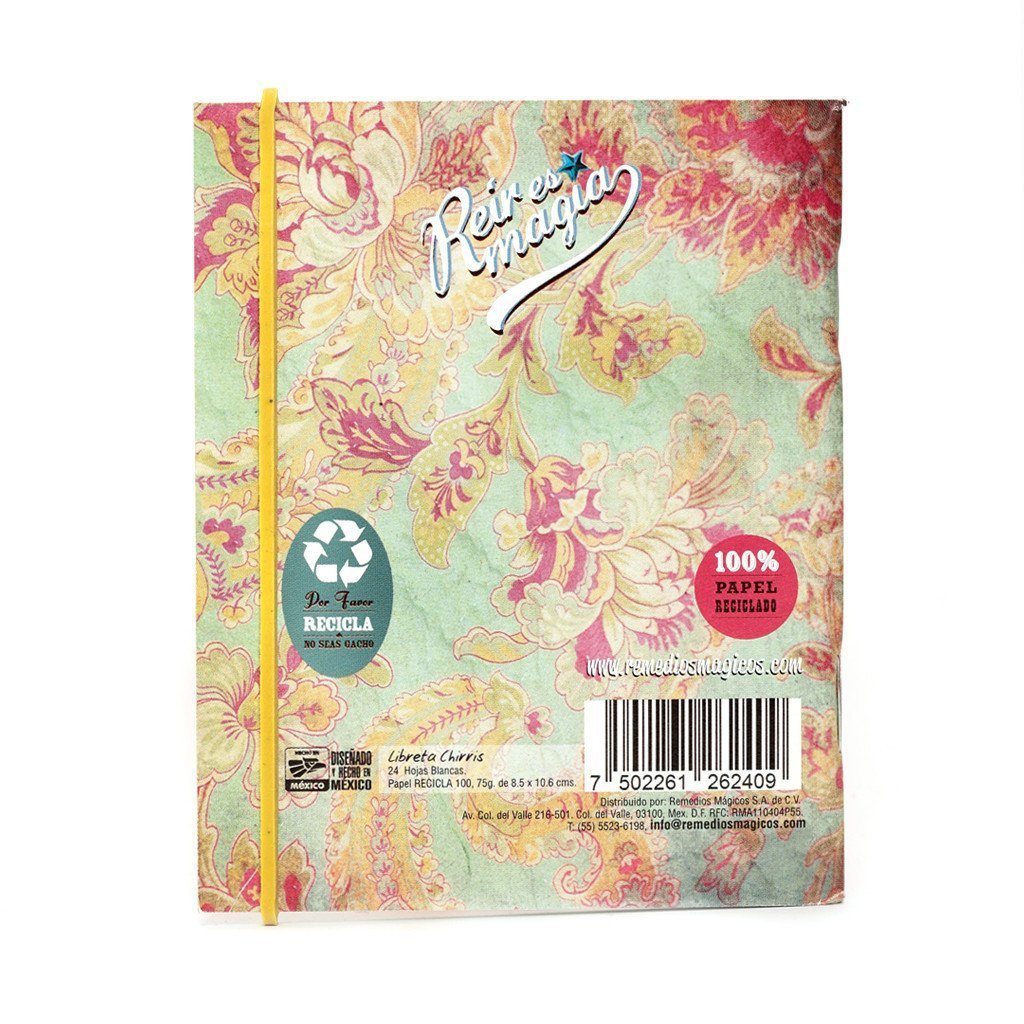 Libreta Chirris Pa'l Mal de Amores