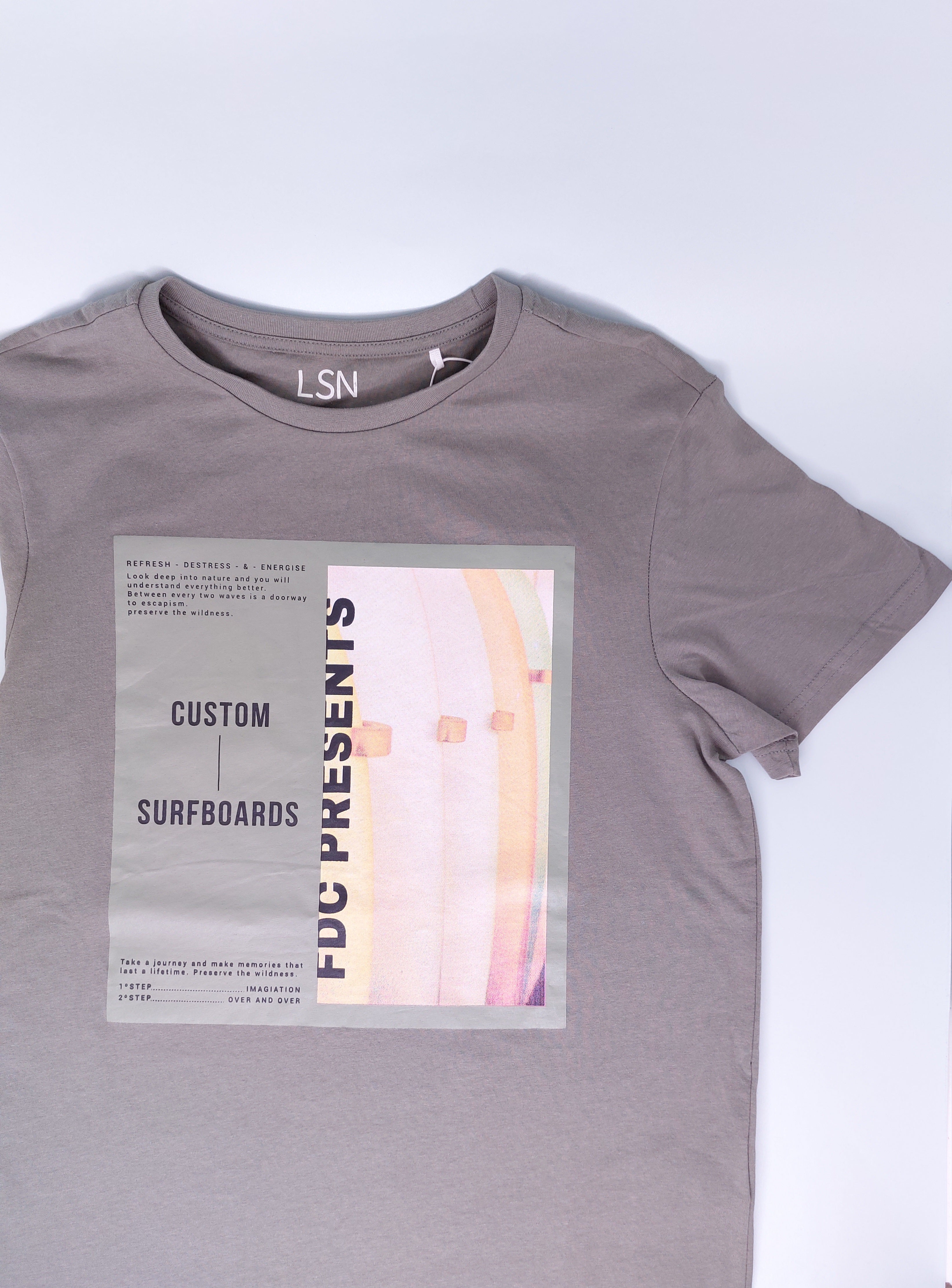 Playera "FDC PRESENTS" para caballero LOSAN