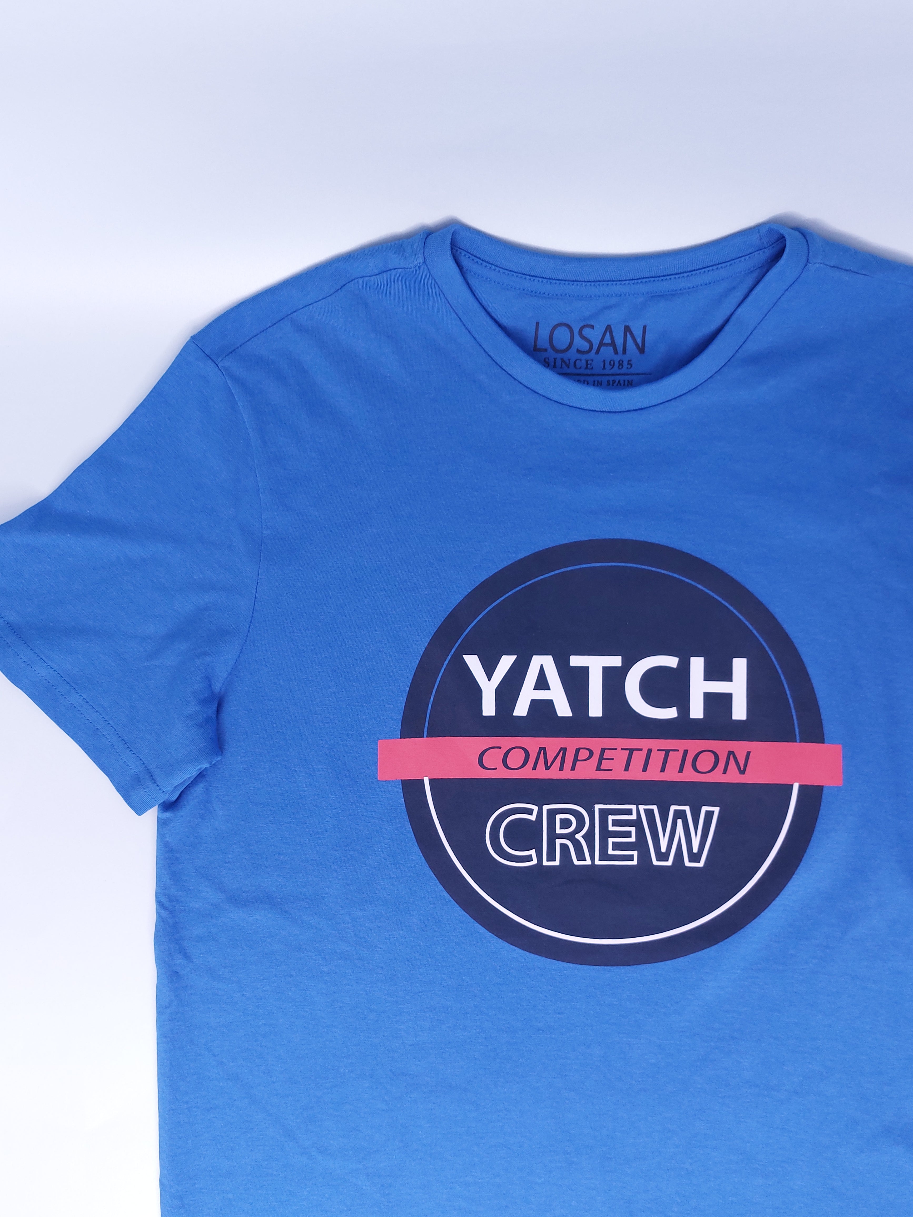 Playera "YATCH COMPETITION CREW" para caballero LOSAN
