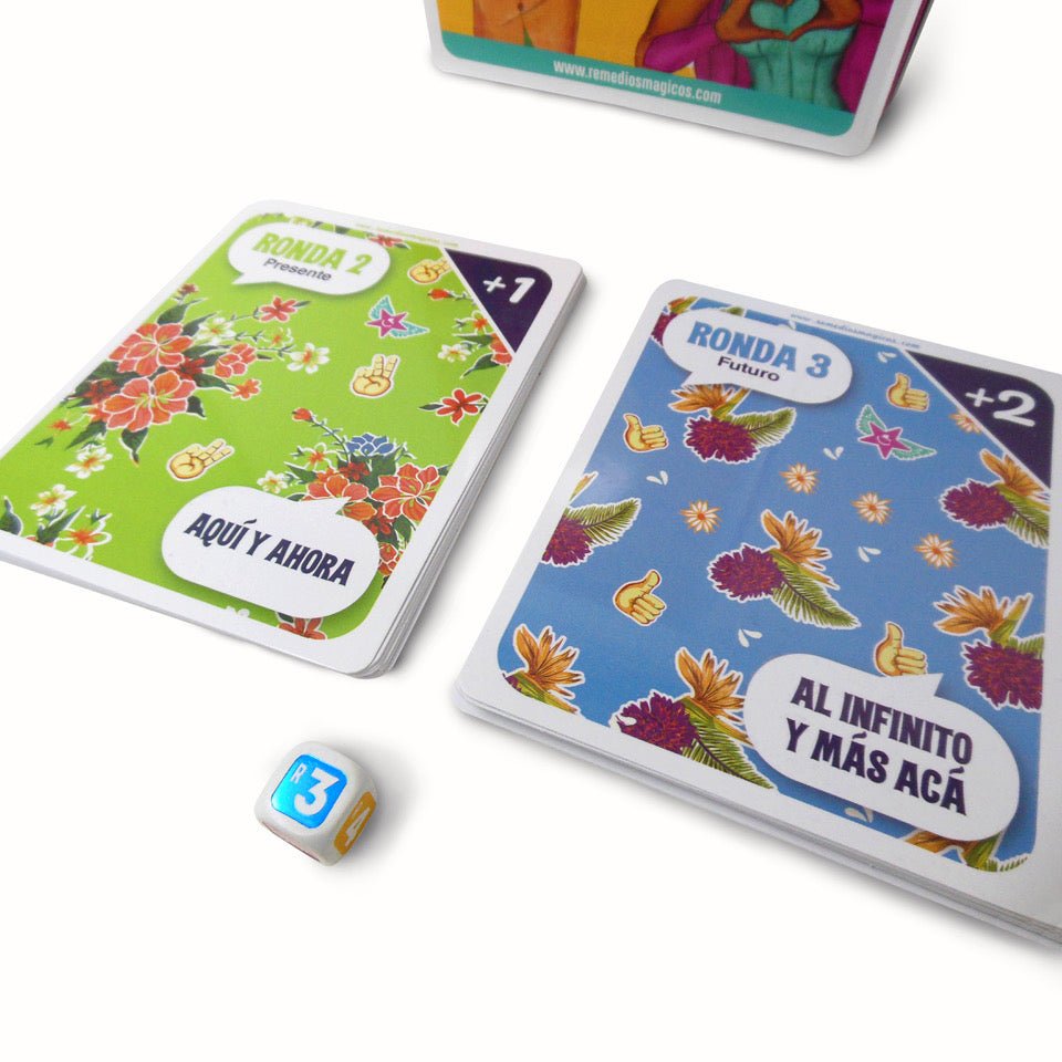 Juego de Mesa "AQUÍ ENTRE NOS" Remedios Mágicos