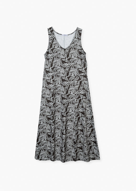 Vestido midi holgado para dama LOSAN