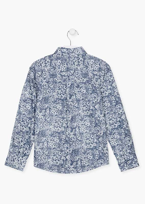 Camisa Con Estampado Floral Para Niño Losan