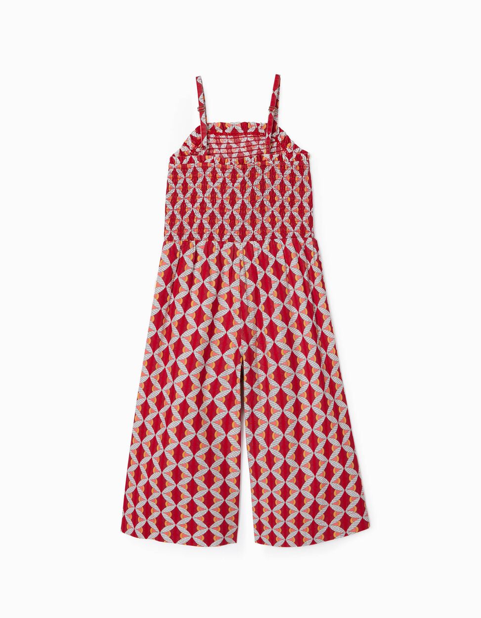 Jumpsuit patrón multicolor para niña Zippy