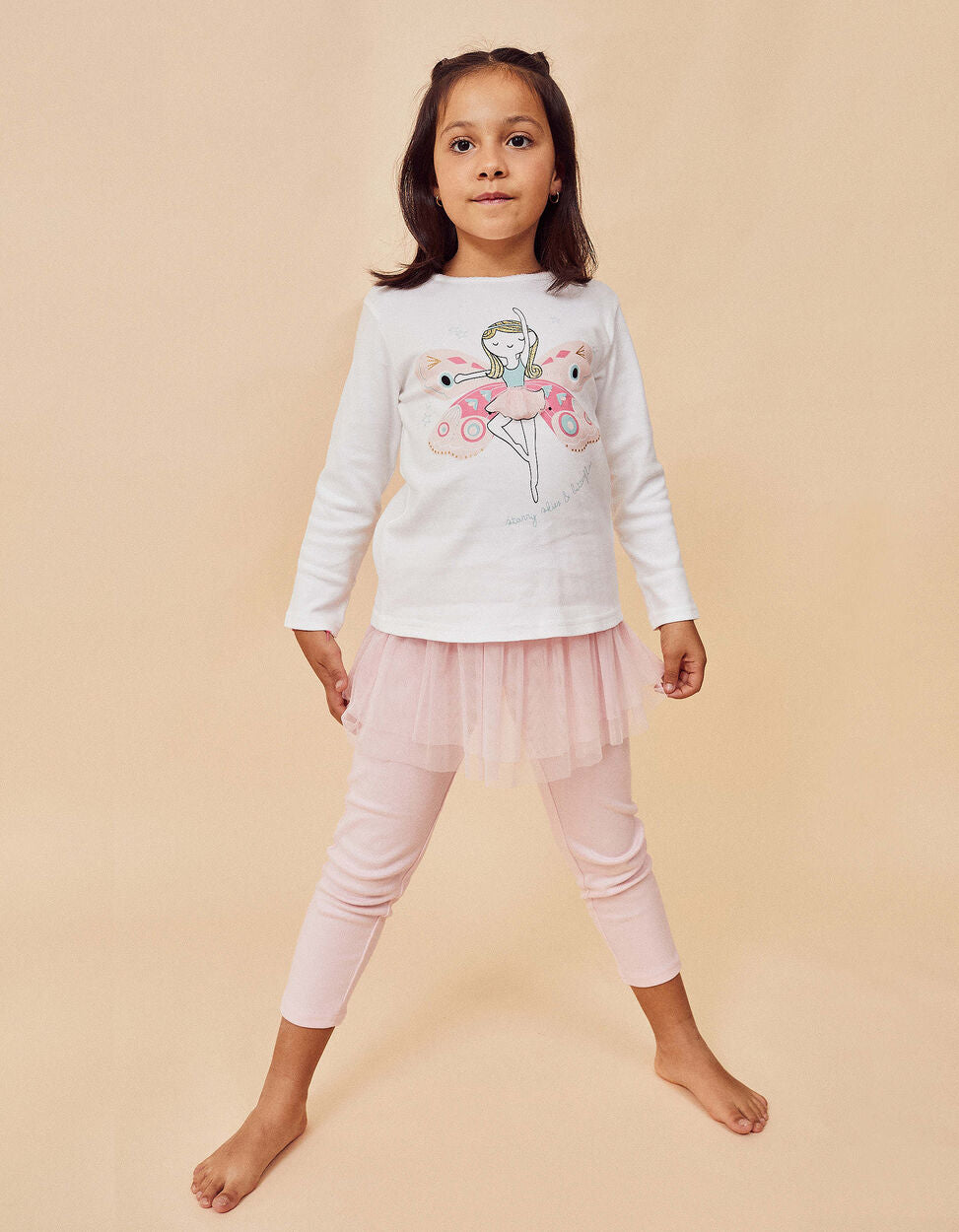 Pijama "Bailarina" para niña ZIPPY