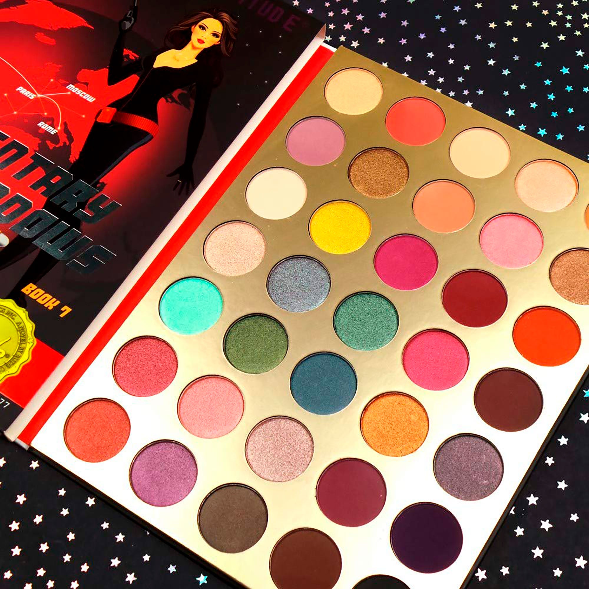 Paleta De Sombras Rudementary Speyeshadows - Book 7 Rude Cosmetics