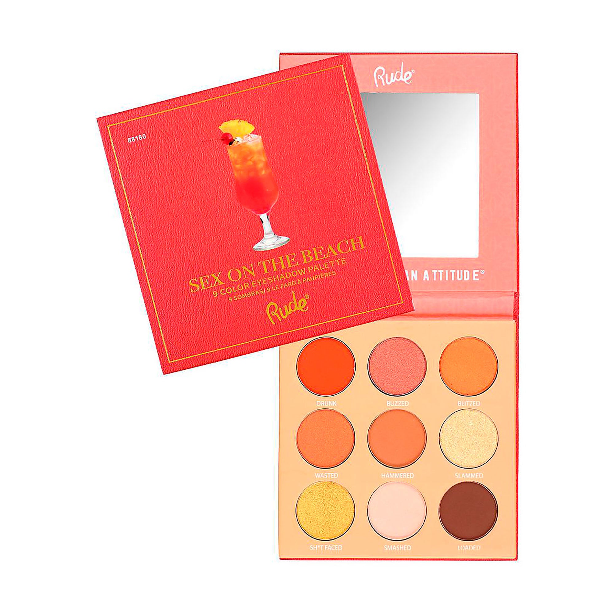 Sombra De Paletas Sex on the Beach Rude Cosmetics