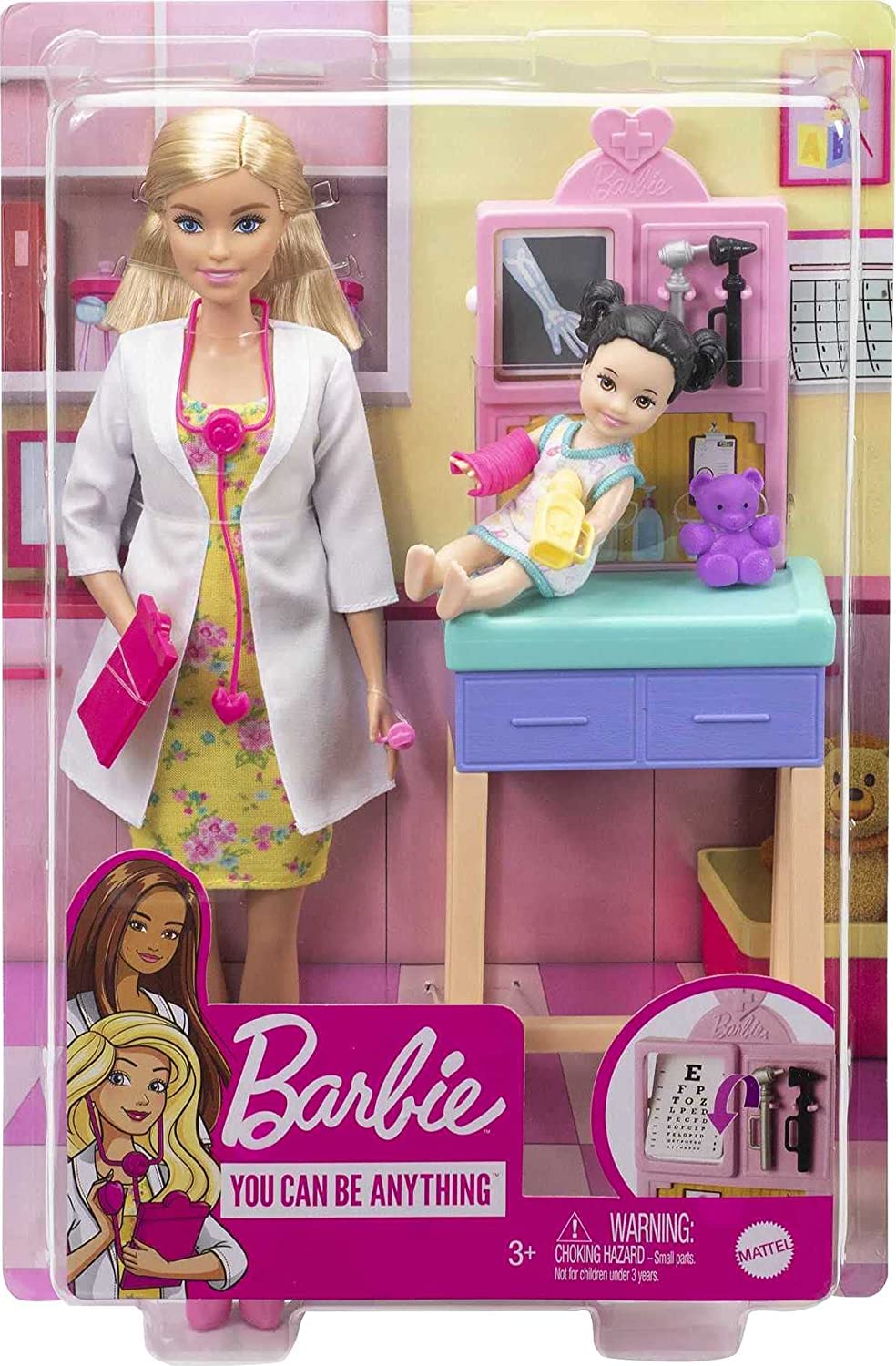 Muñeca Barbie Careers Pediatra Rubia