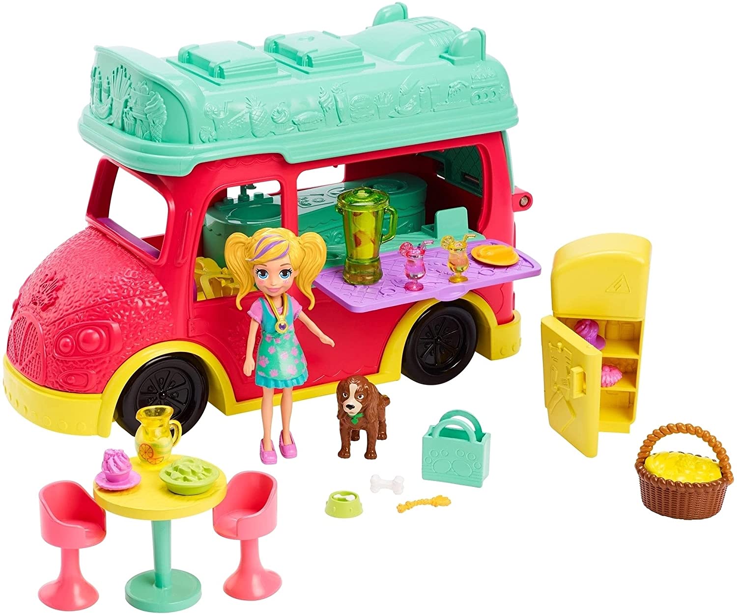 Polly Pocket Camión de Licuados, Food Truck