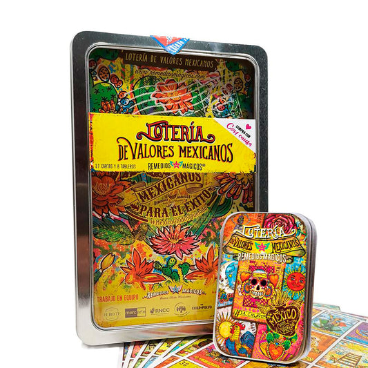 Loteria De Valores Mexicanos De Lujo Juego de mesa Remedios Magicos