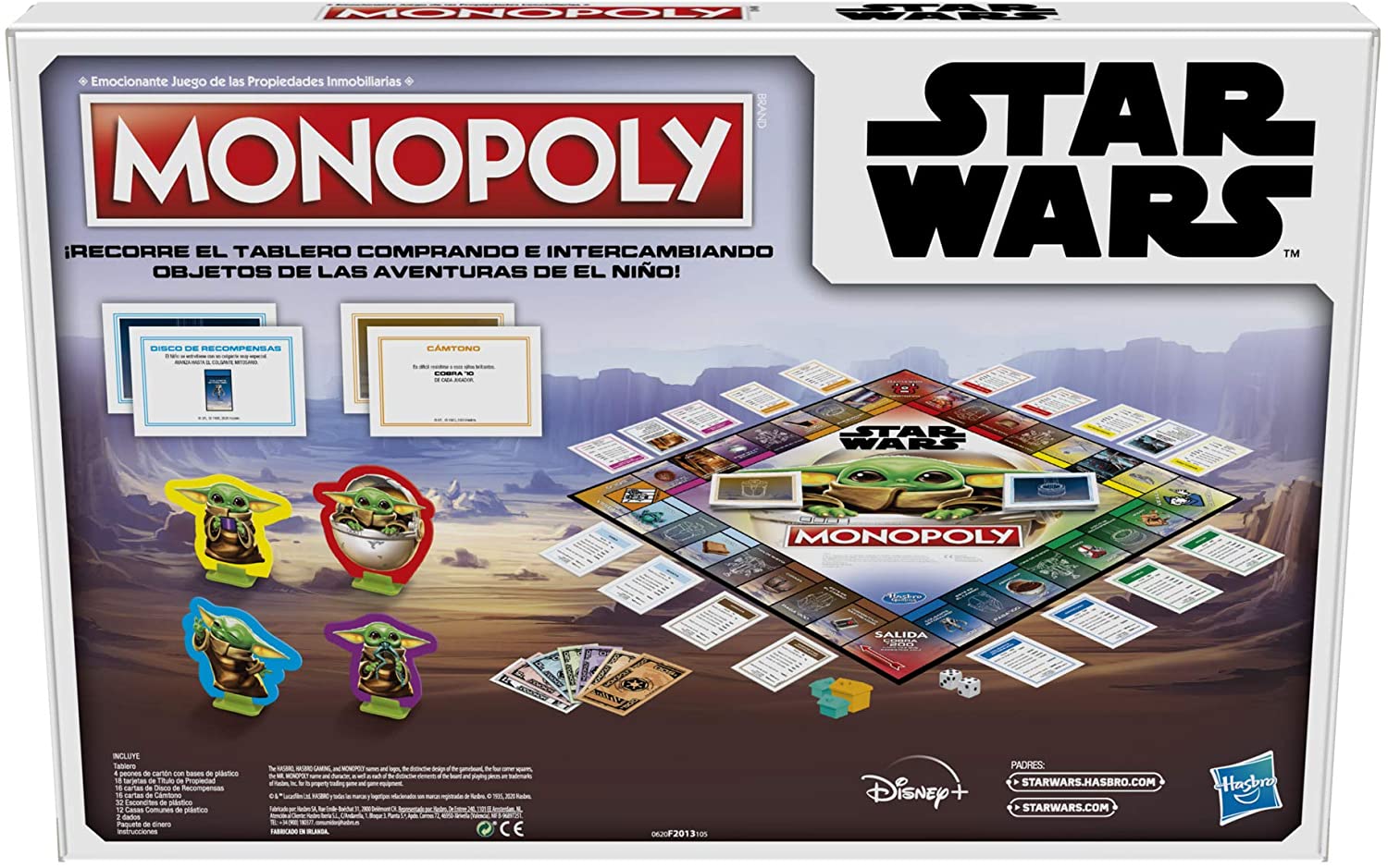 Monopoly Star Wars Yoda Mandalorian