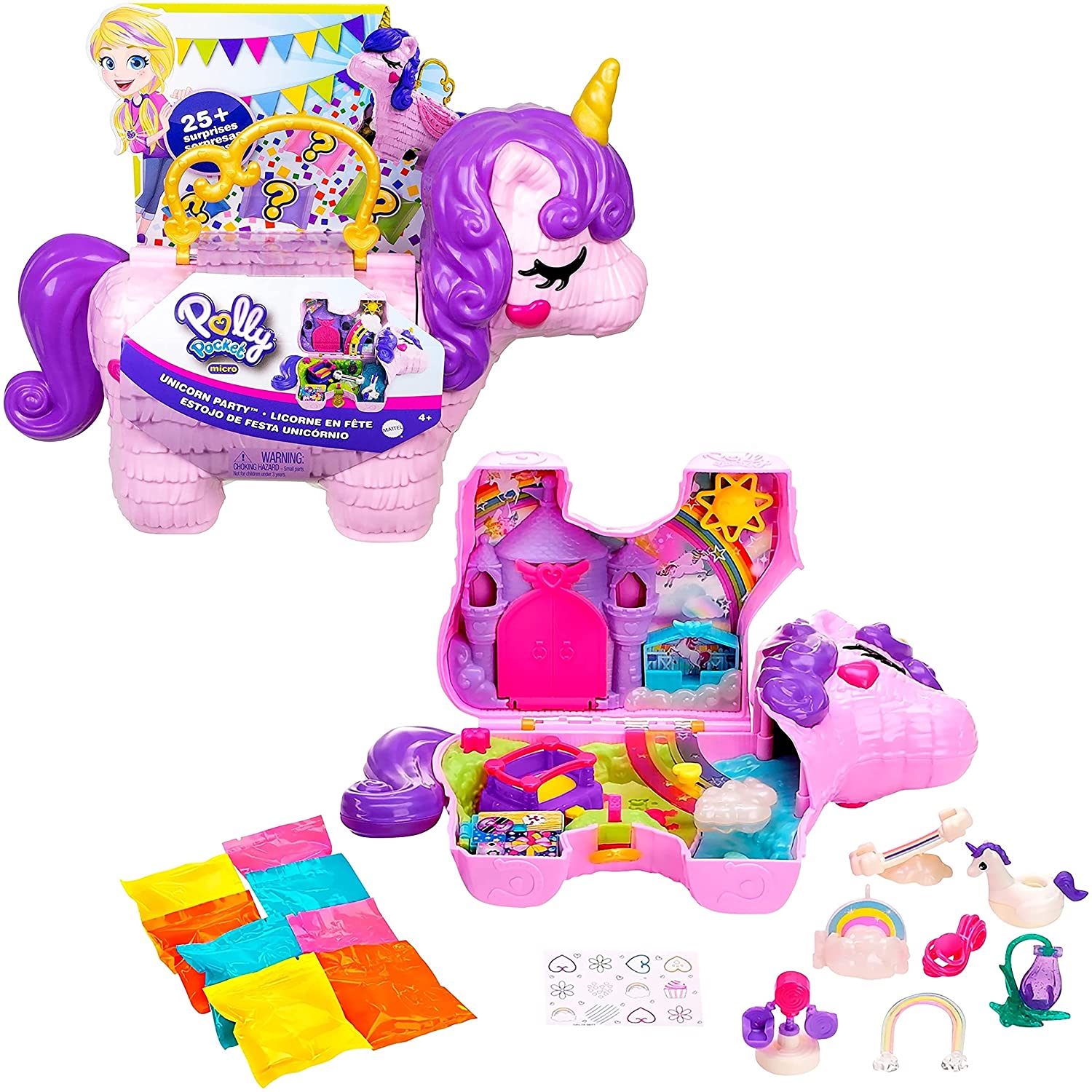 Polly Pocket Fiesta del Unicornio MATTEL