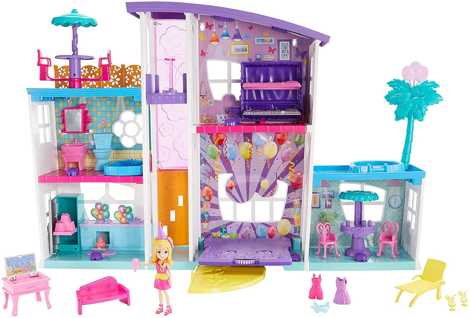 MEGA CASA DE SORPRESAS POLLY POCKET