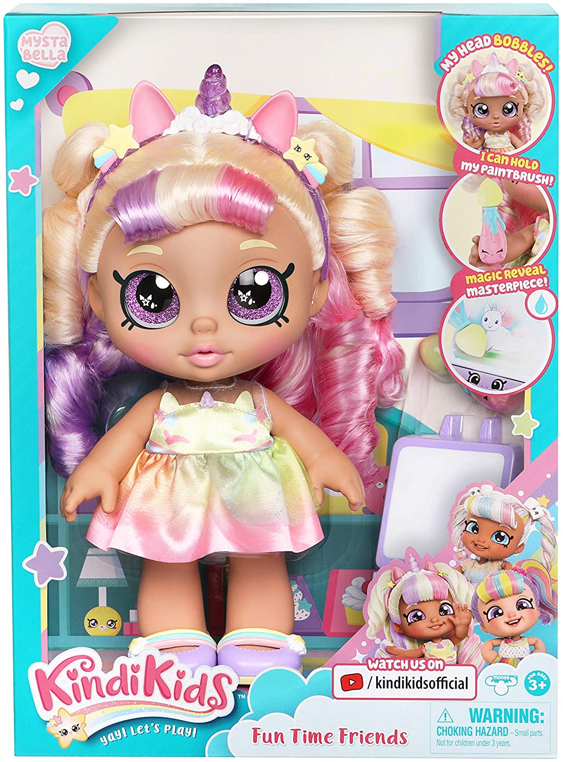 Muñeca Mystabella Fune Time Friends KINDI KIDS