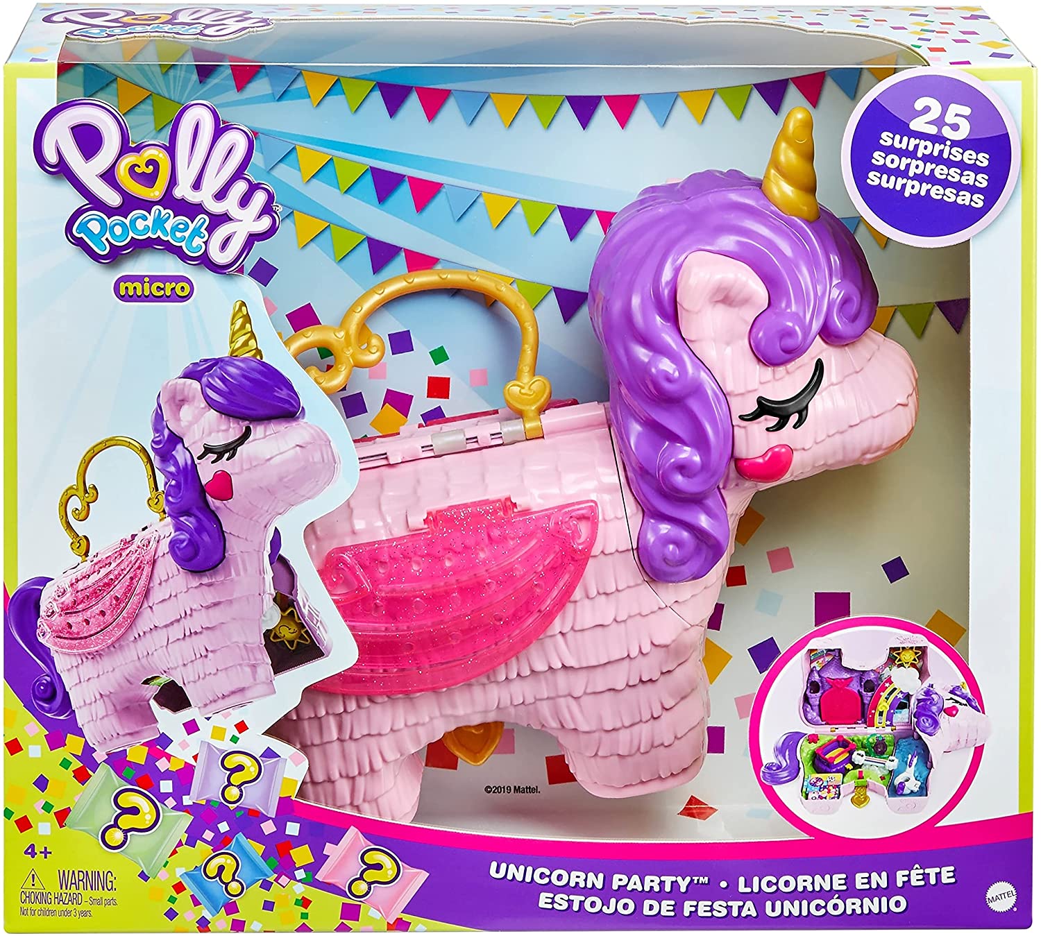 Polly Pocket Fiesta del Unicornio MATTEL