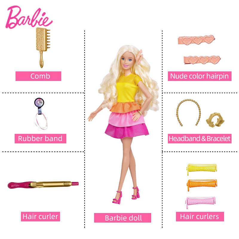 Muñeca Barbie Peinados de Ensueño