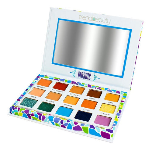 Paleta de sombras MOSAIC Trendbeauty
