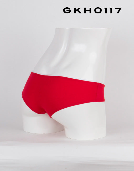 Ropa interior para dama calzón cachetero Rojo liso TWINS