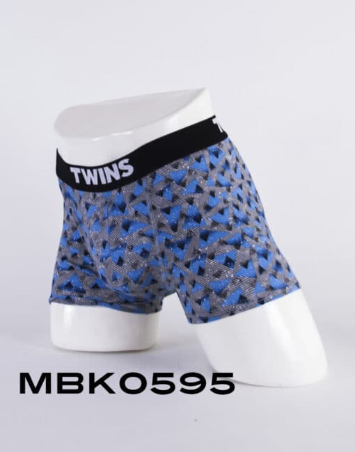 Ropa interior para caballero Biker-azul/gris TWINS