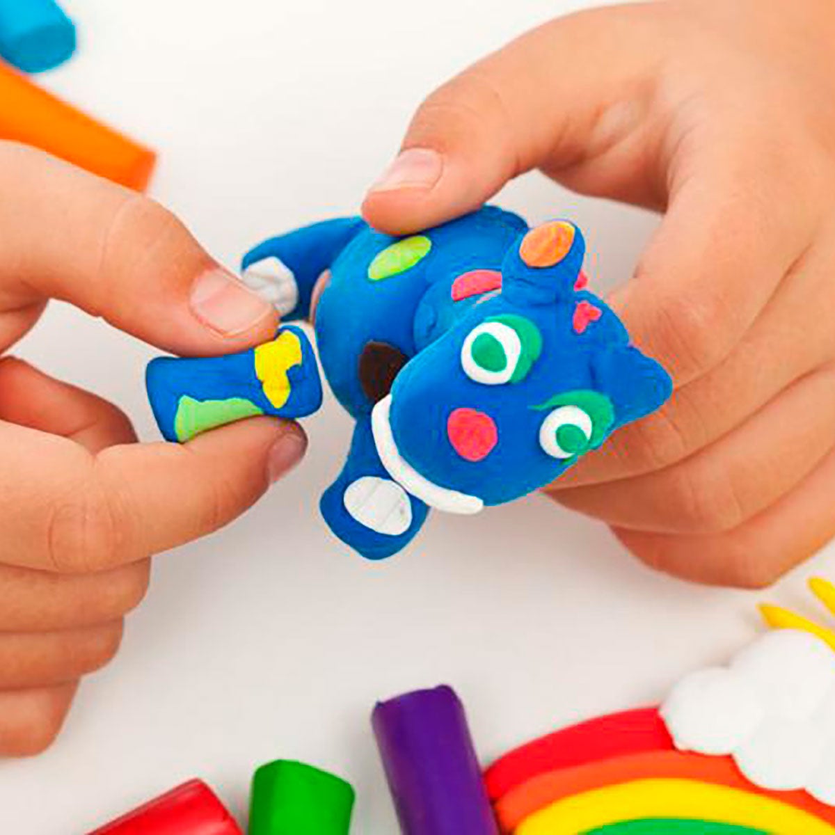 PLAY DOH INDIVIDUAL 4OZ COLORES