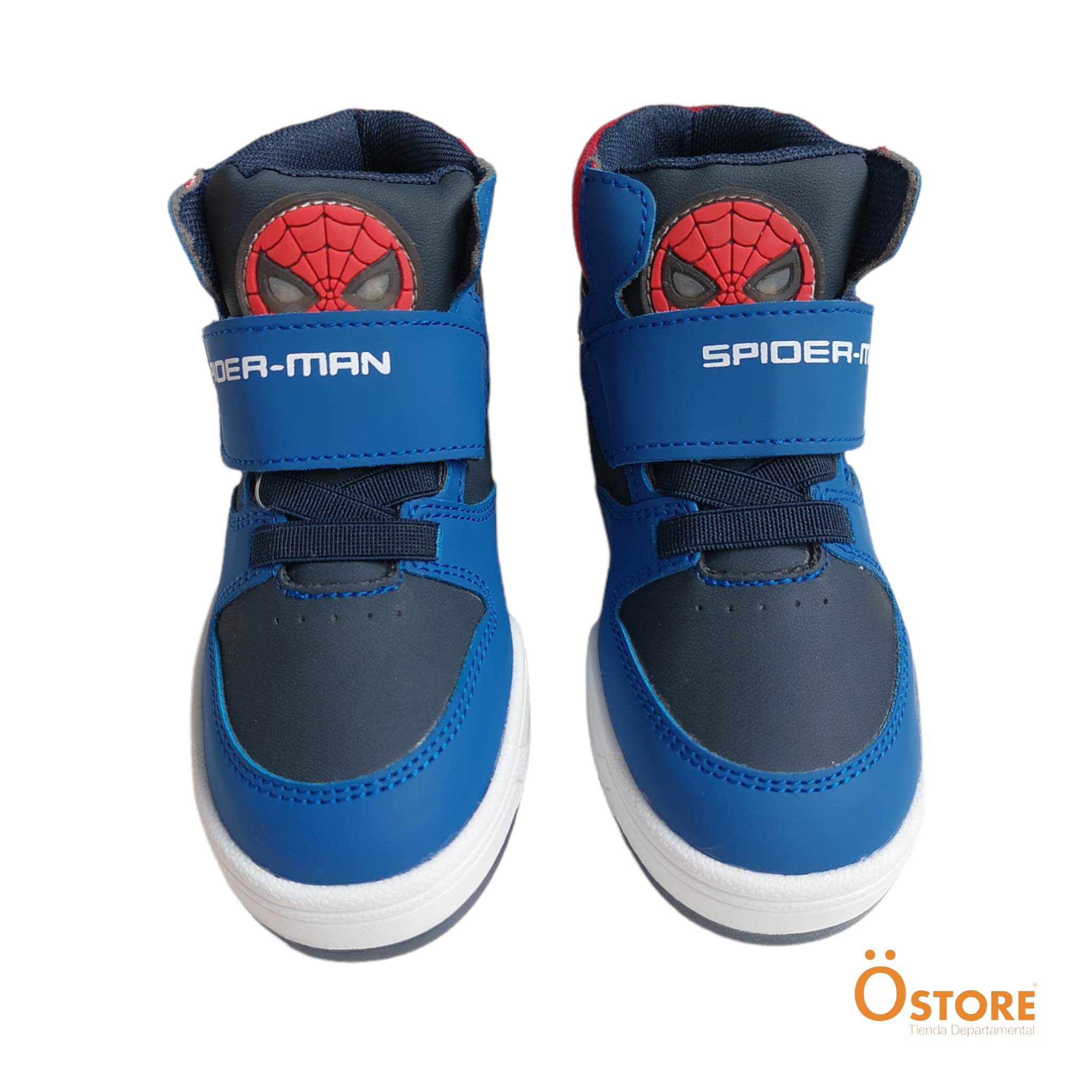 Tenis Tipo Bota Deportiva Marvel Infantil Spiderman Tropicana