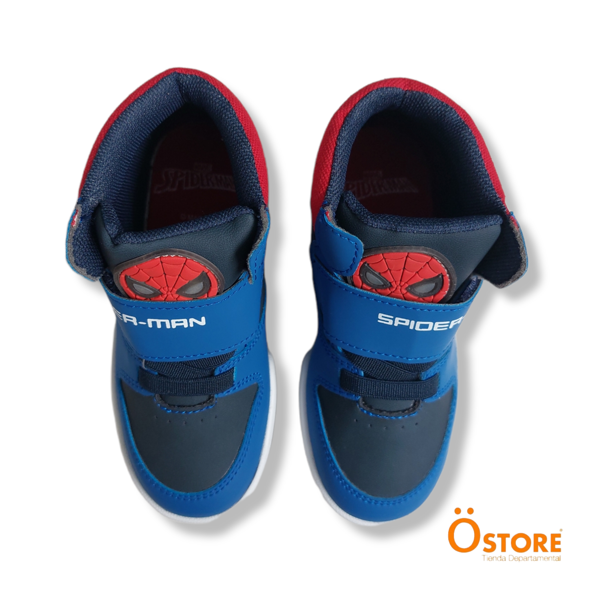 Tenis Tipo Bota Deportiva Marvel Infantil Spiderman Tropicana