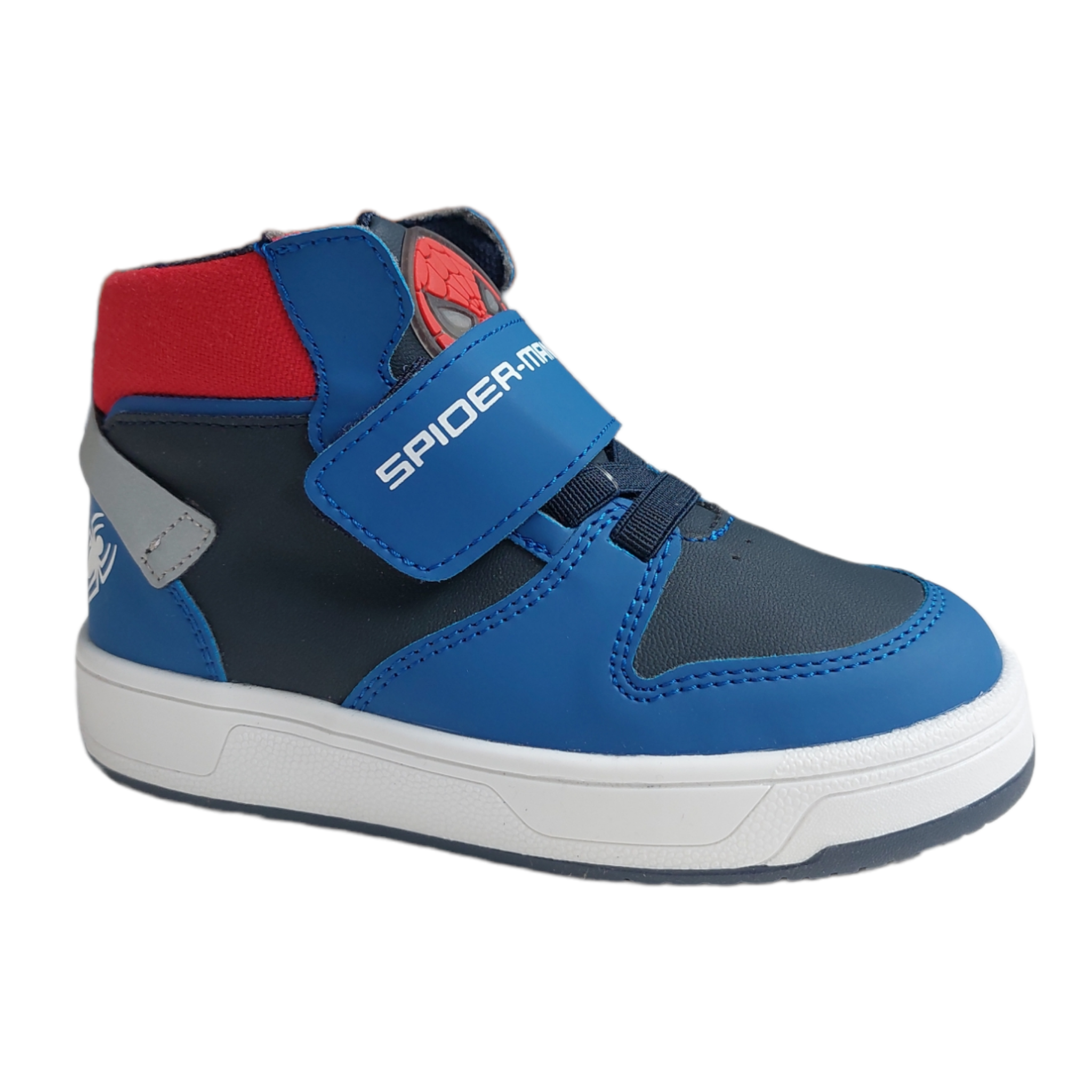 Tenis Tipo Bota Deportiva Marvel Infantil Spiderman Tropicana