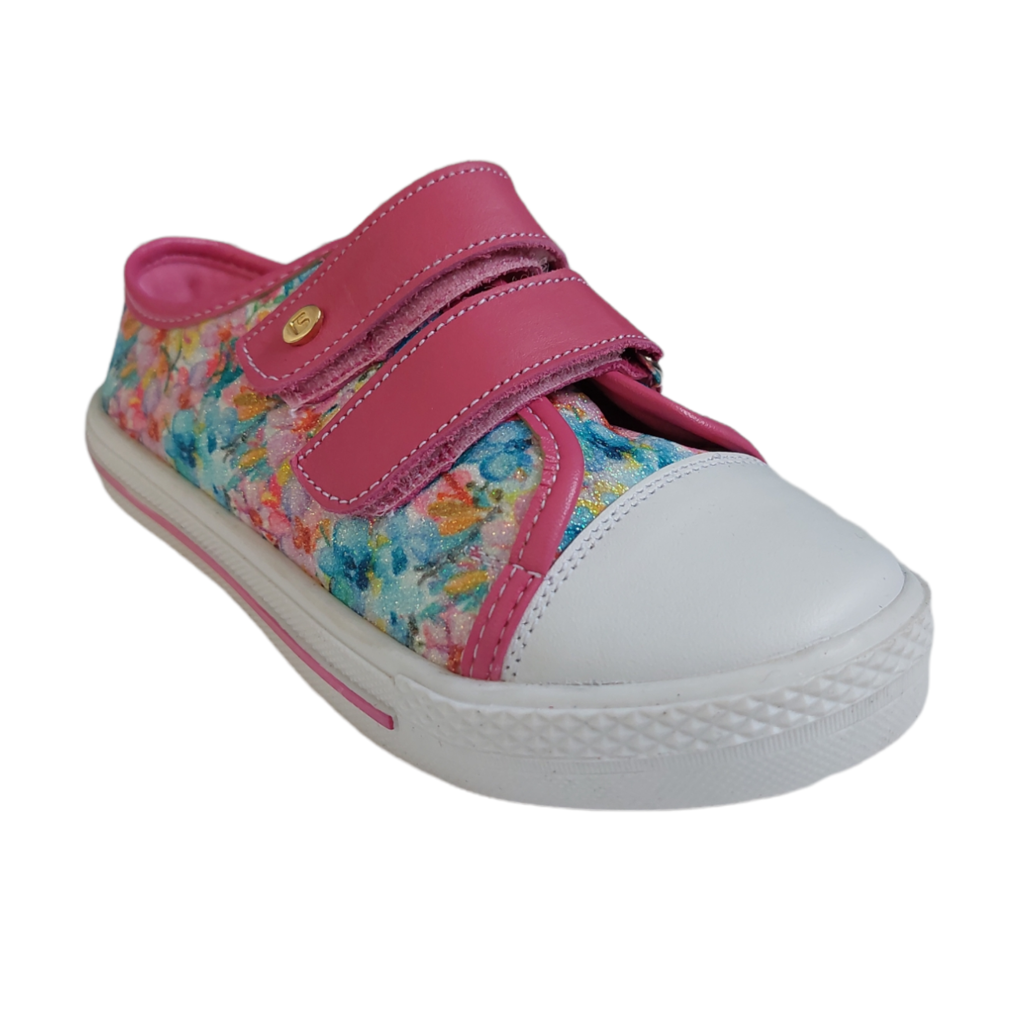 Tenis Urbano Estampado Flores Niña Coqueta