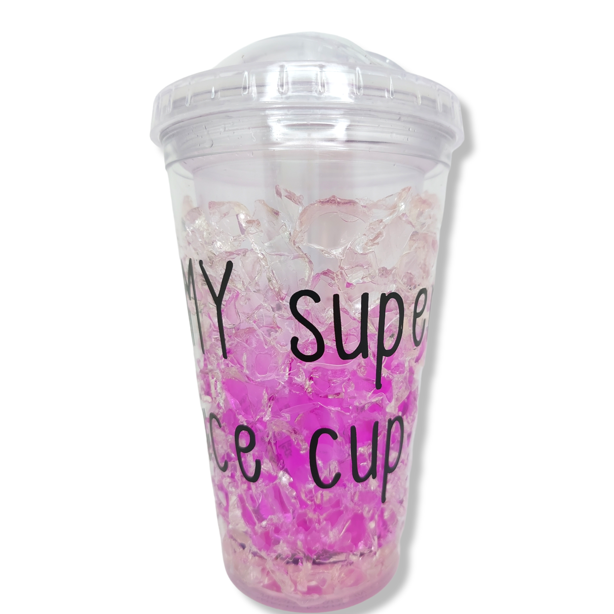 Vaso helado de gel colores 450 ml