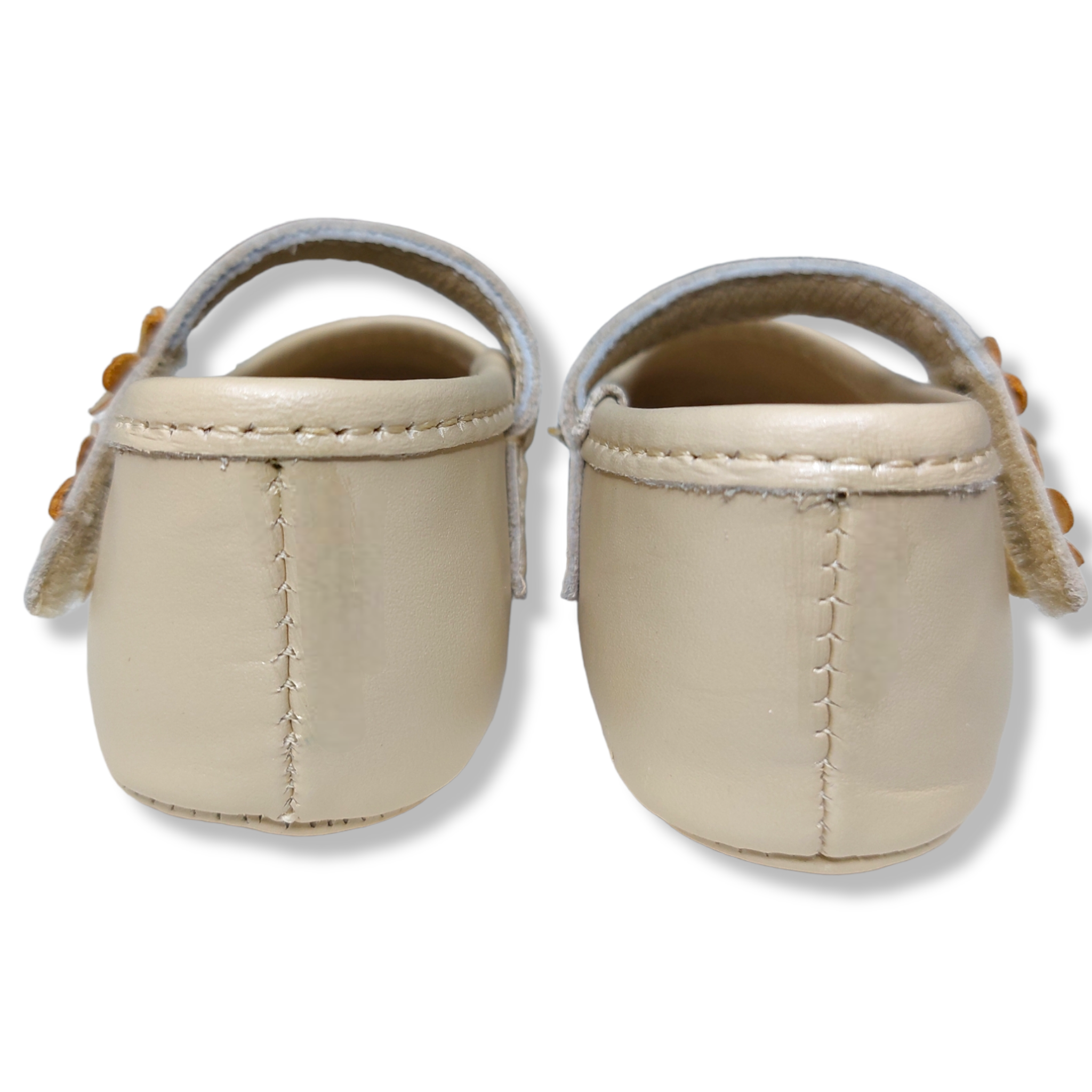 Zapato beige para bebé niña Mini Burbujas