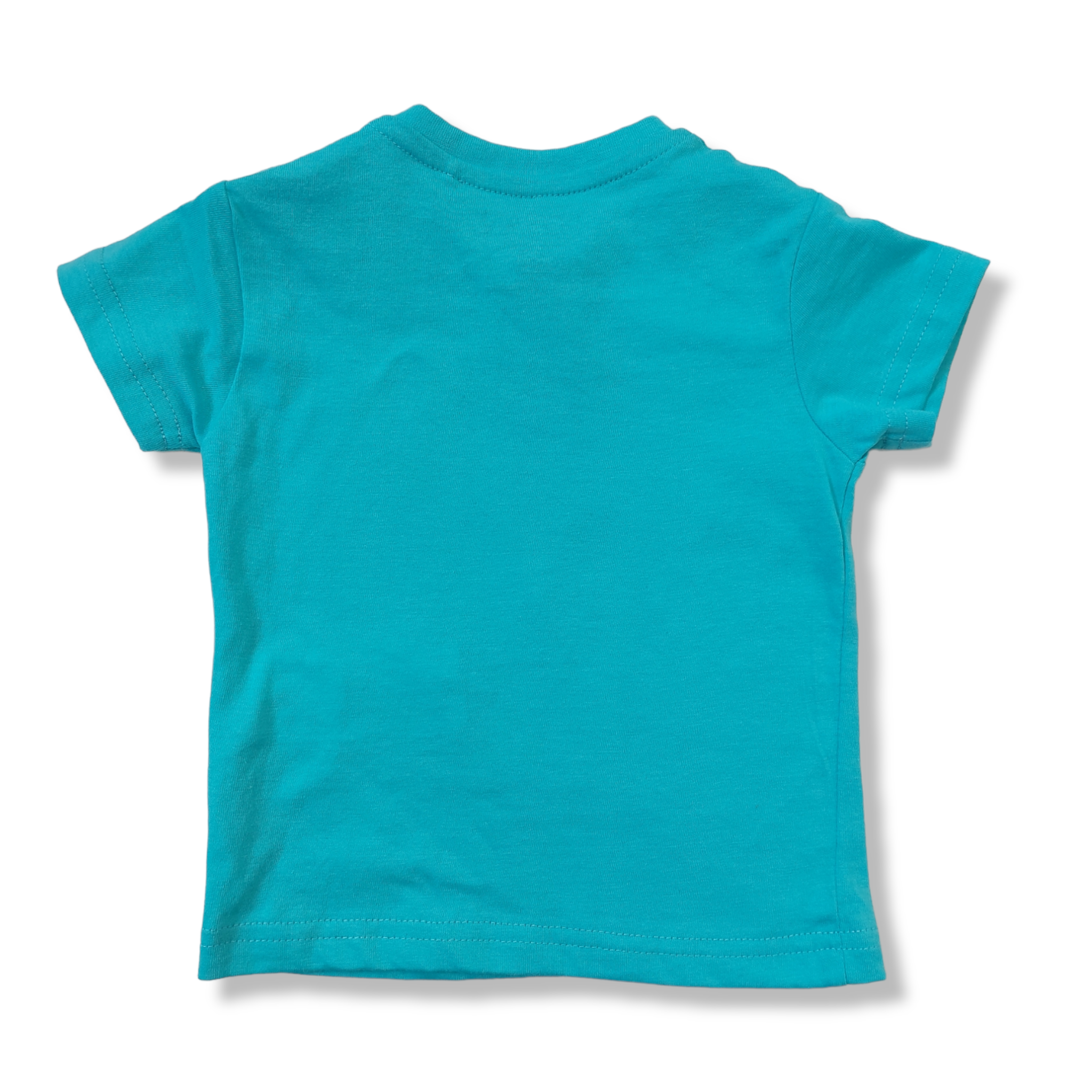 Playera azul "TALL, SMALL, MEDIUM" para bebé niño Losan