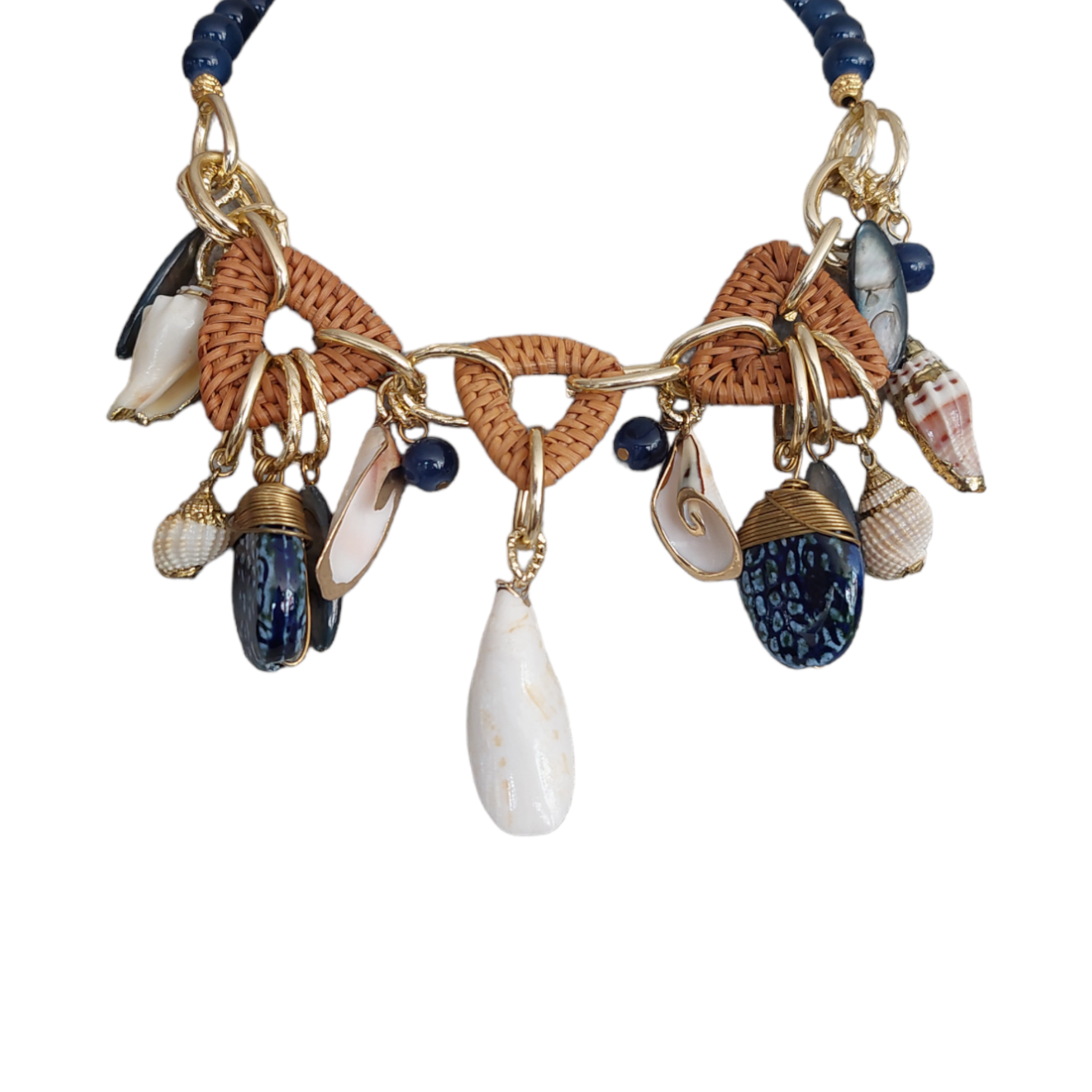 Collar de Piedra Natural "Caracoles"