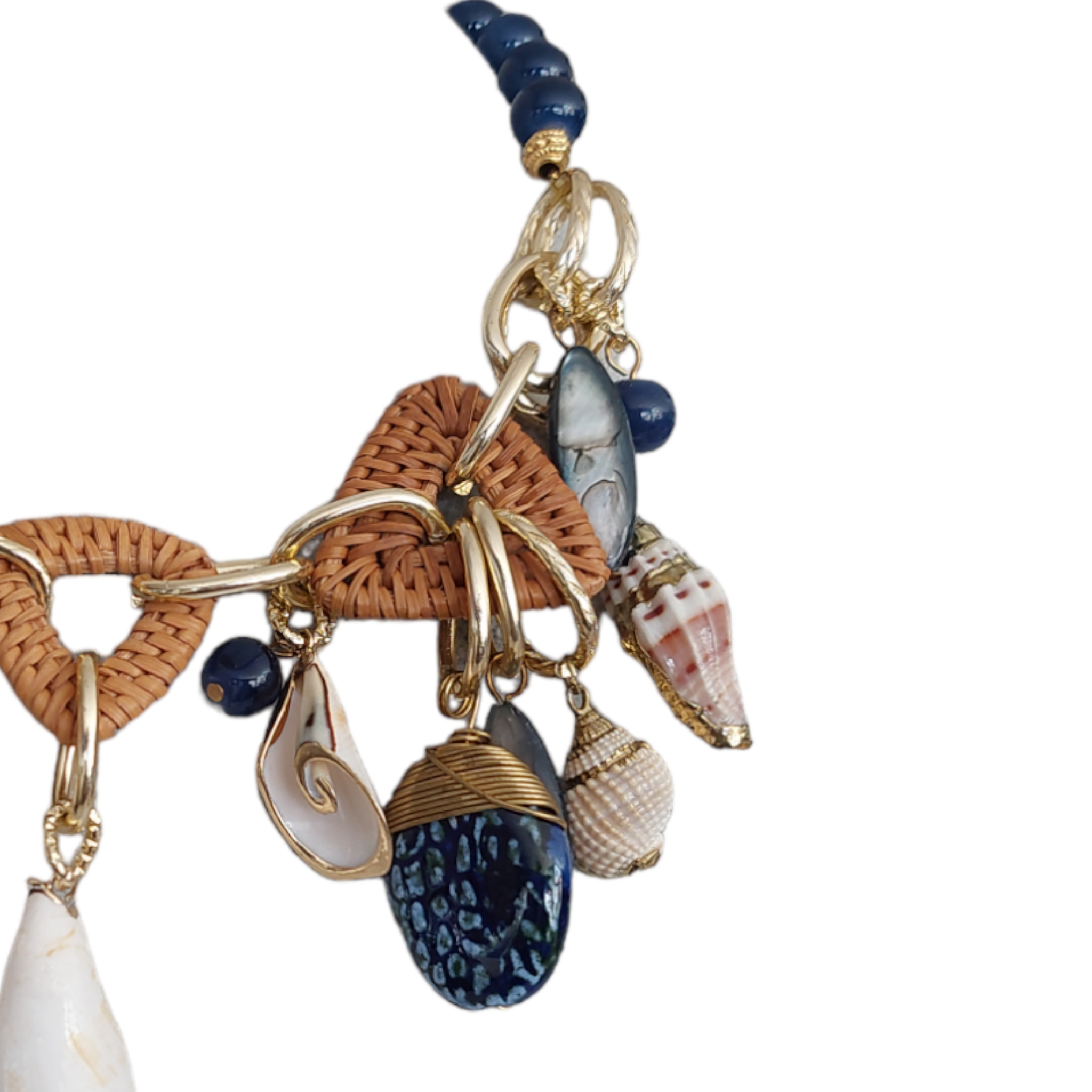 Collar de Piedra Natural "Caracoles"